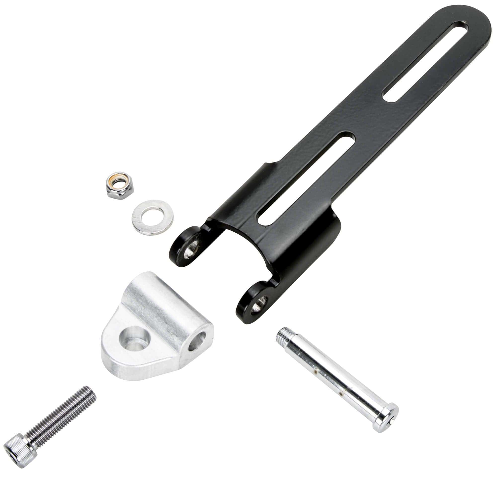 Black Steel Solo Seat Hinge / Pivot Bracket - 1963-70 Triumph - Image 2