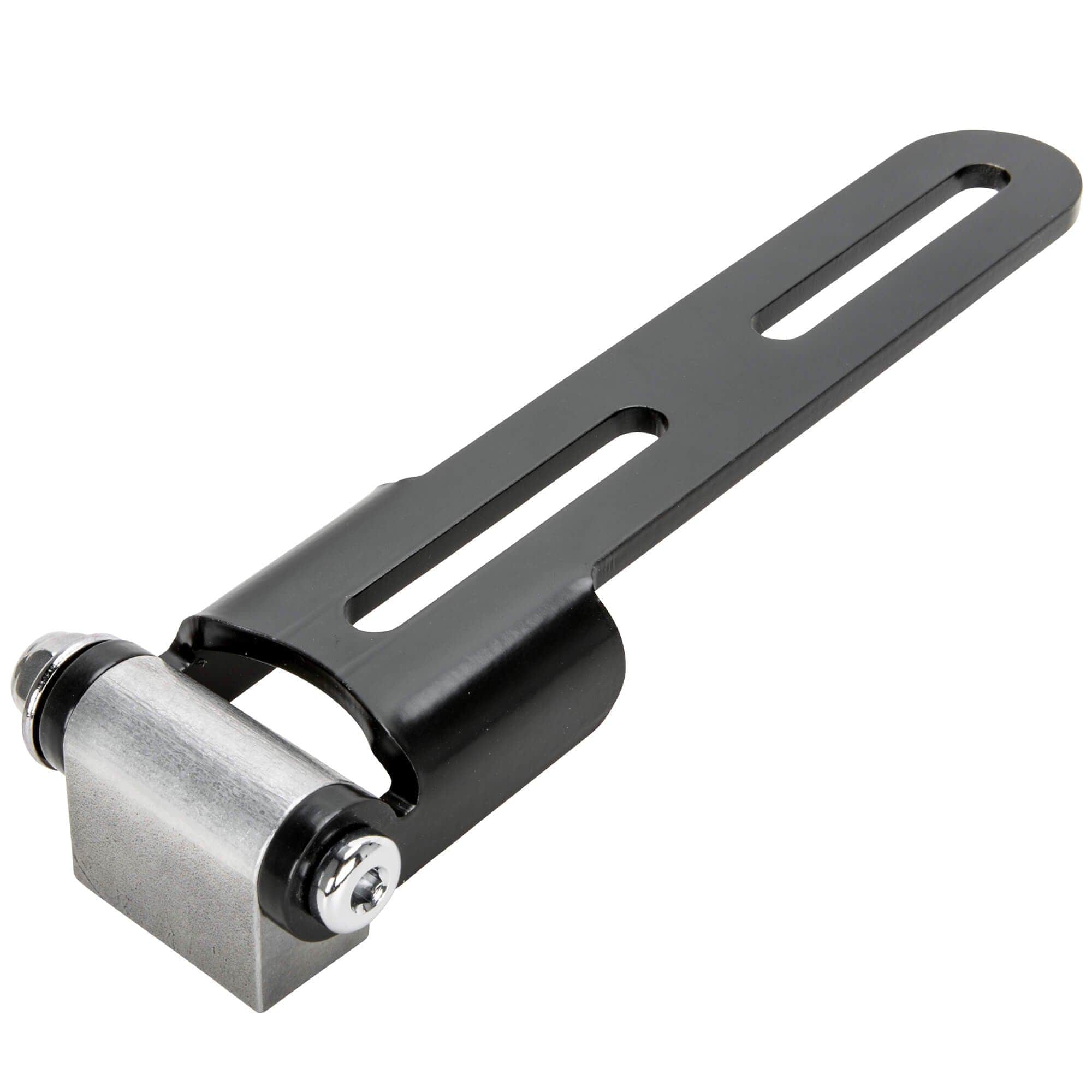 Black Steel Solo Seat Hinge / Pivot Bracket - Bolt-On