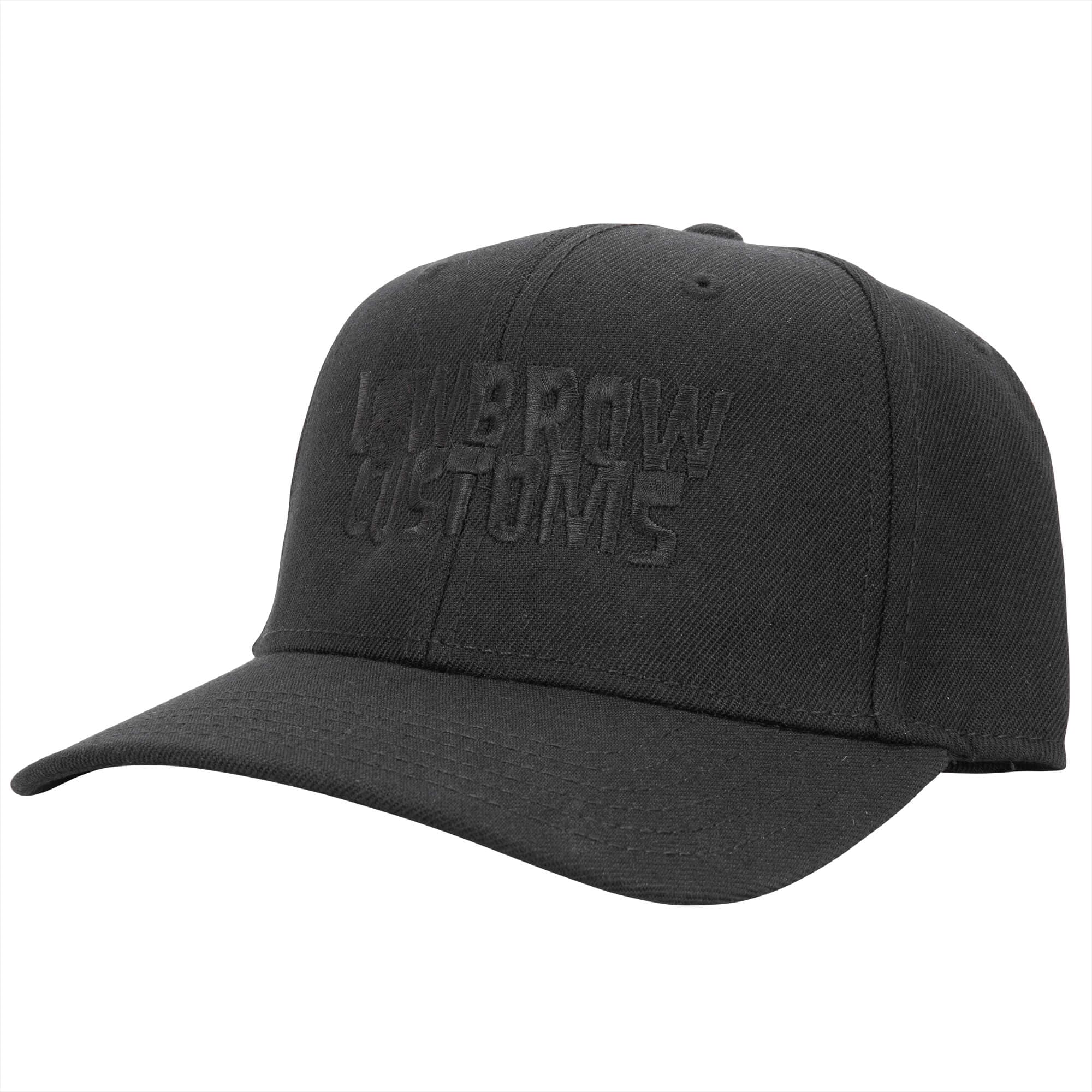 Blackout Embroidered Snapback Hat - Image 7