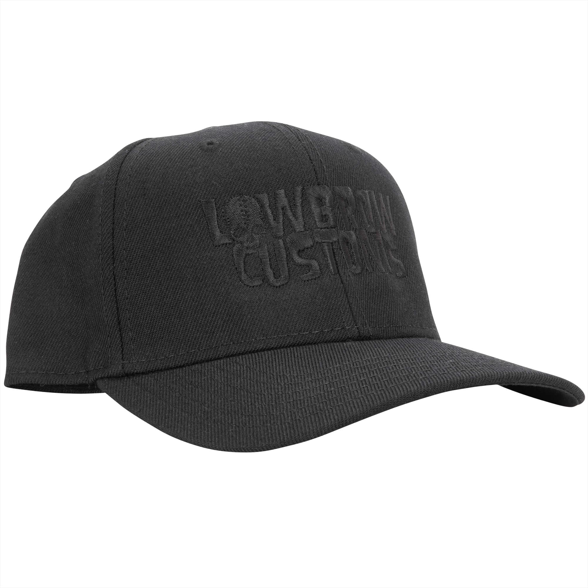 Blackout Embroidered Snapback Hat - Image 8