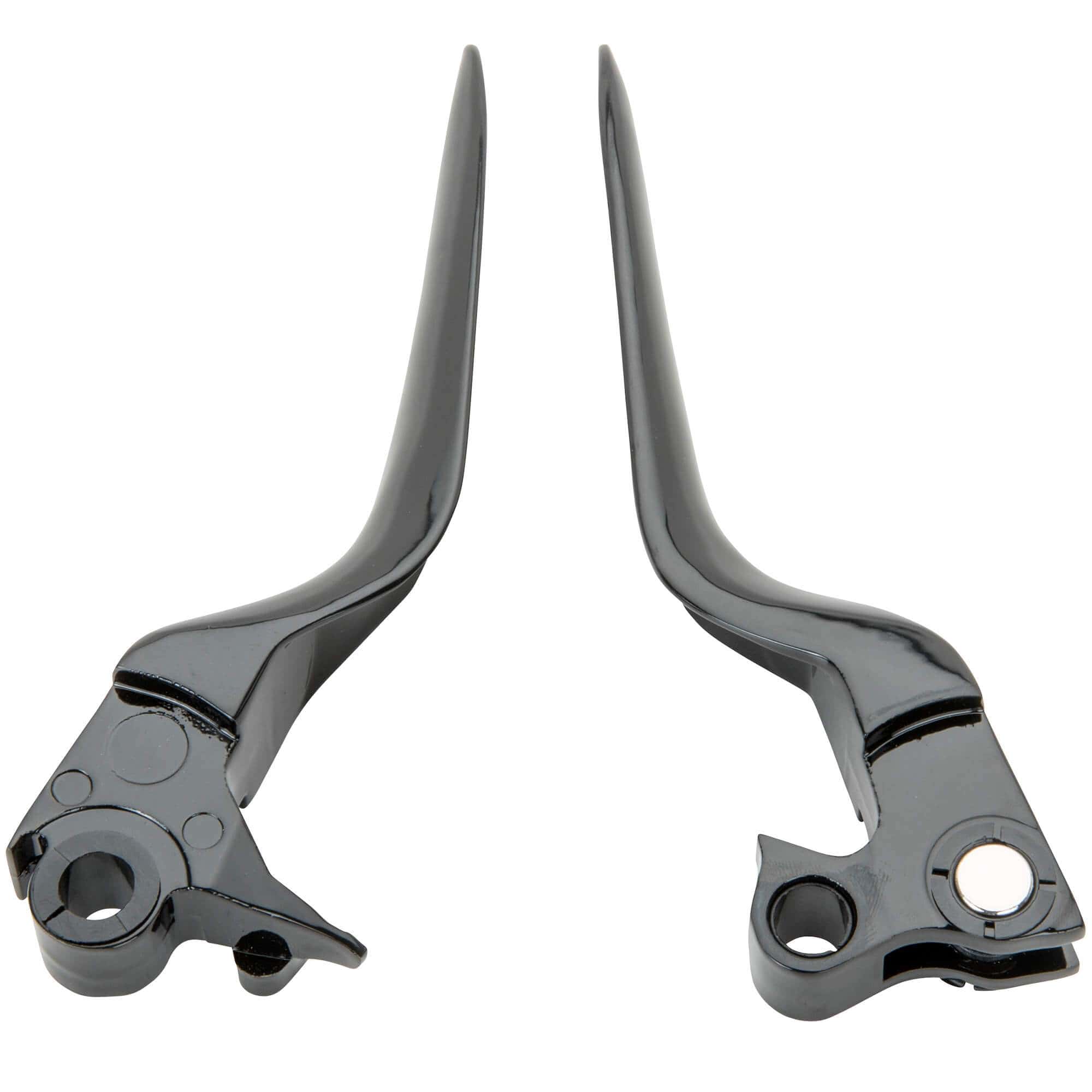 Blade Levers - Black - 1996 - 2003 Harley Davidson Sportsters and 1996 - 2017 Dyna / Softail / Touring Models