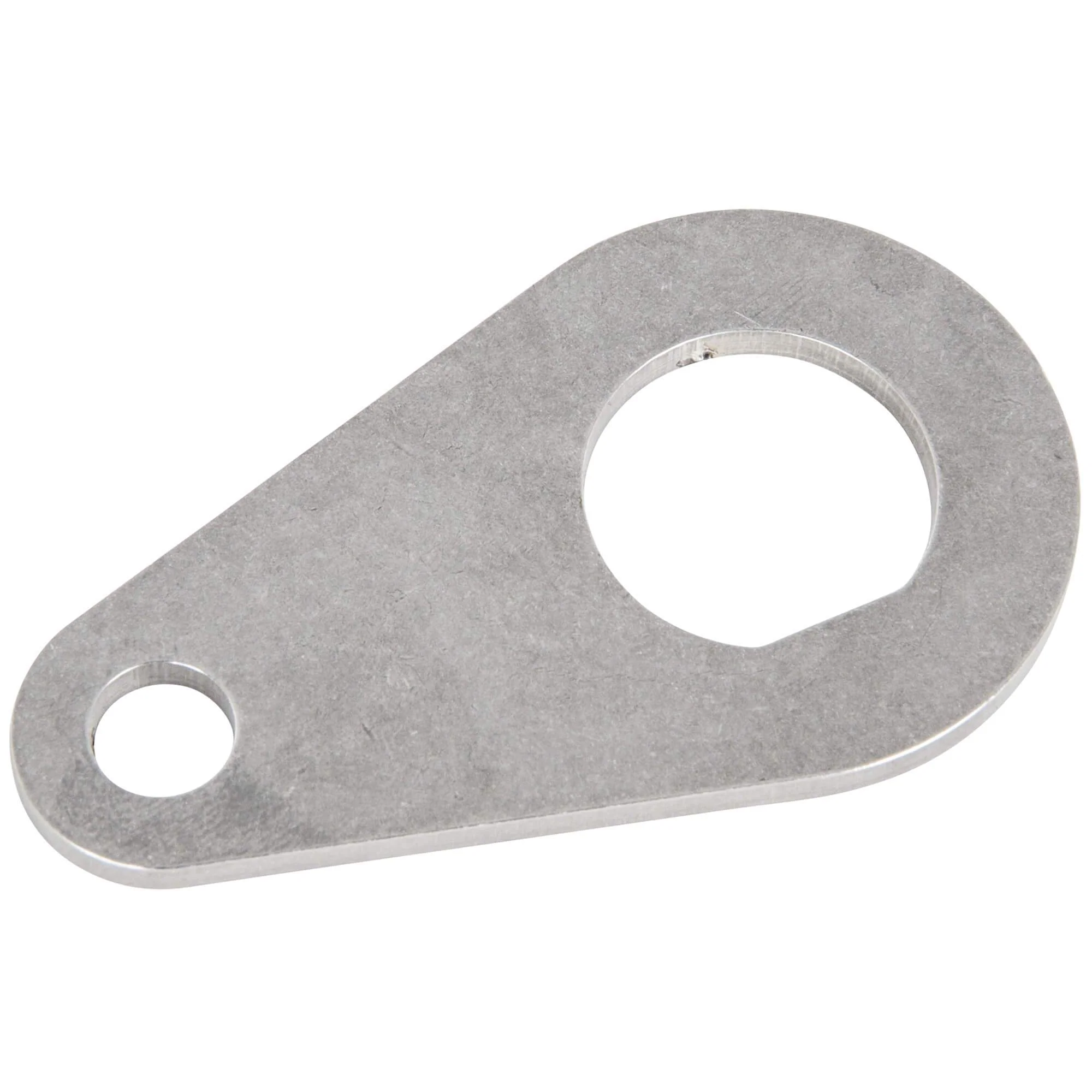 Bolt On 13/16 inch Ignition Switch Mounting Tab / Bracket - Tumbled Stainless - Image 2