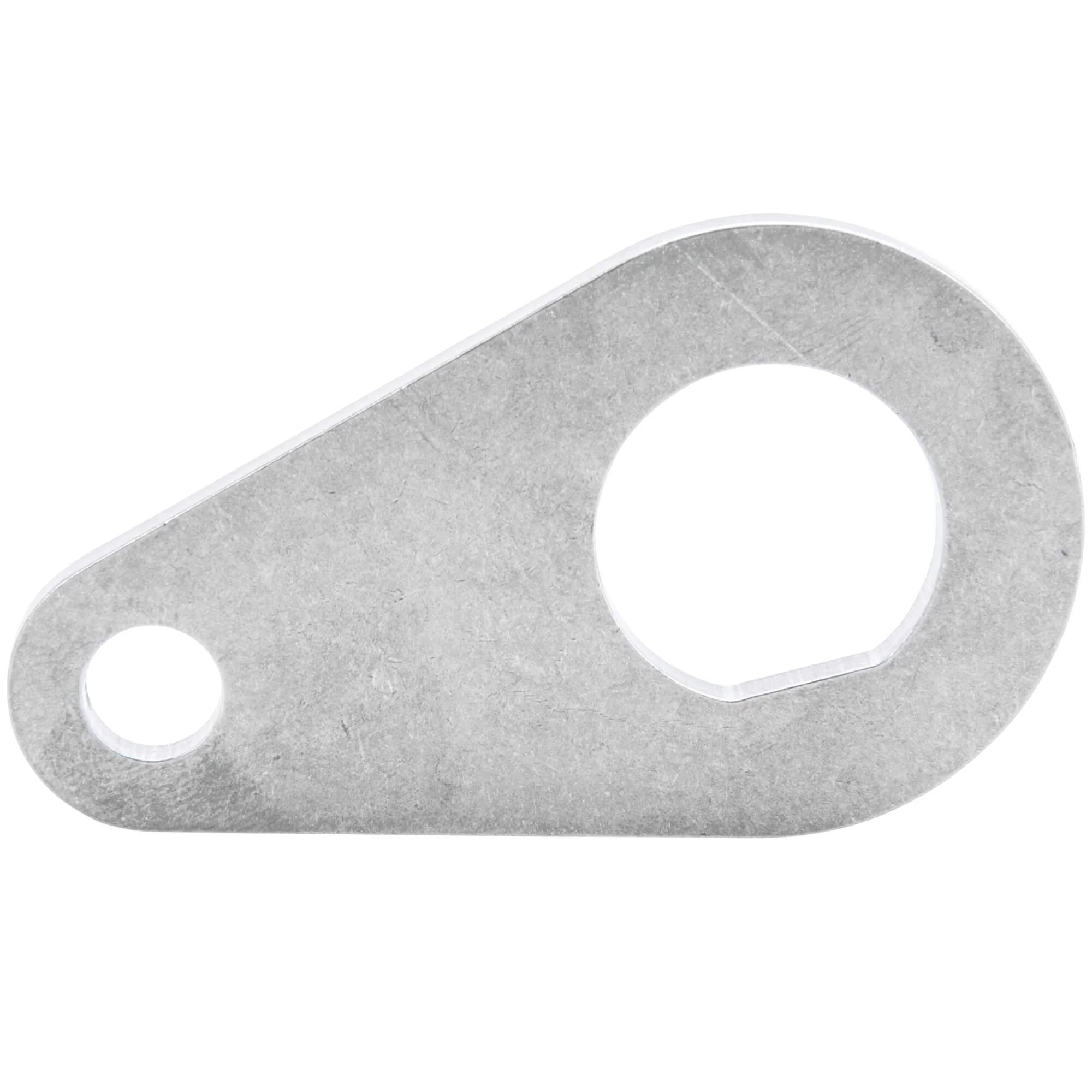 Bolt On 13/16 inch Ignition Switch Mounting Tab / Bracket - Tumbled Stainless - Image 3