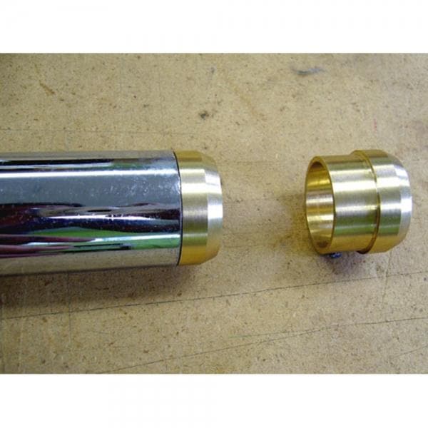 Brass Exhaust Tips for 1.75 inch OD pipes - Image 3