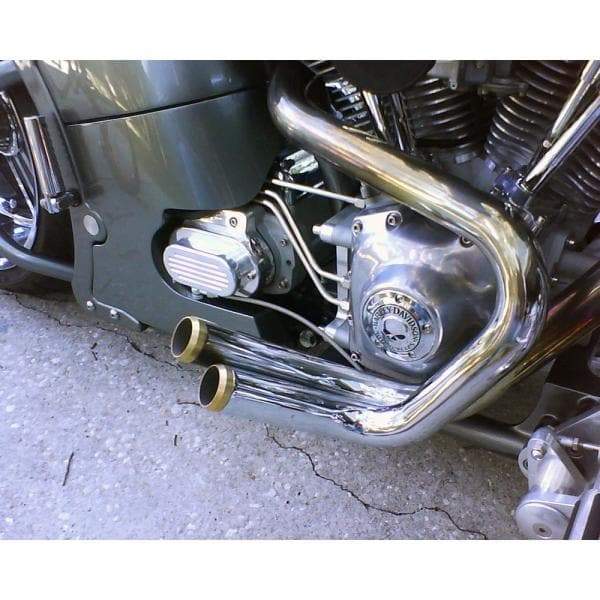 Brass Exhaust Tips for 1.75 inch OD pipes - Image 4