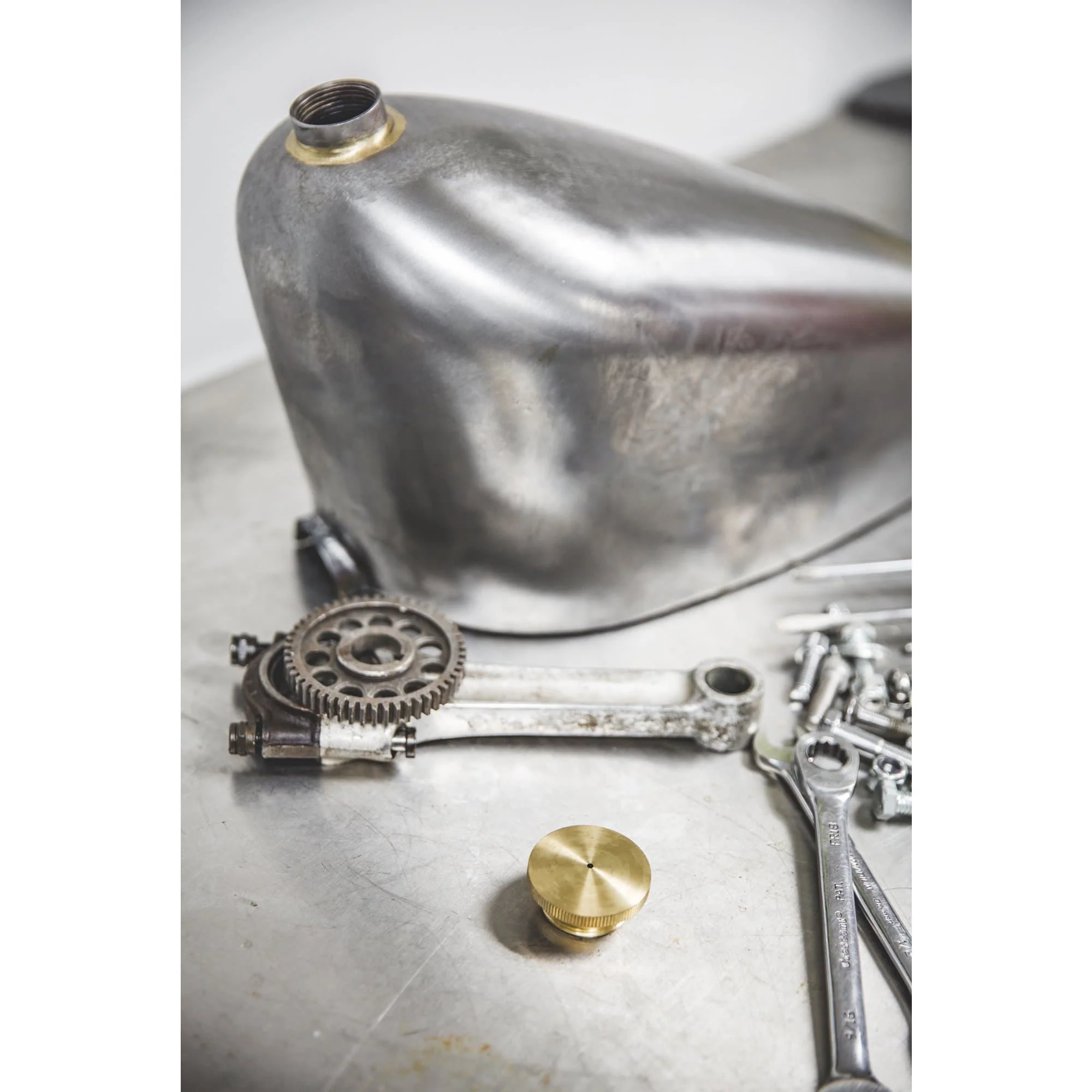 Brass Gas Filler Cap - Vented - Image 3