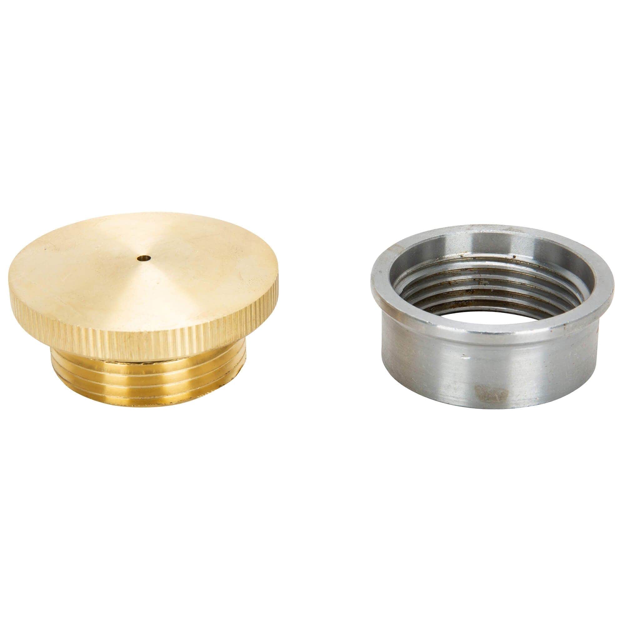 Brass Gas Filler Cap with Weld-In Steel Bung - Vented - Image 2