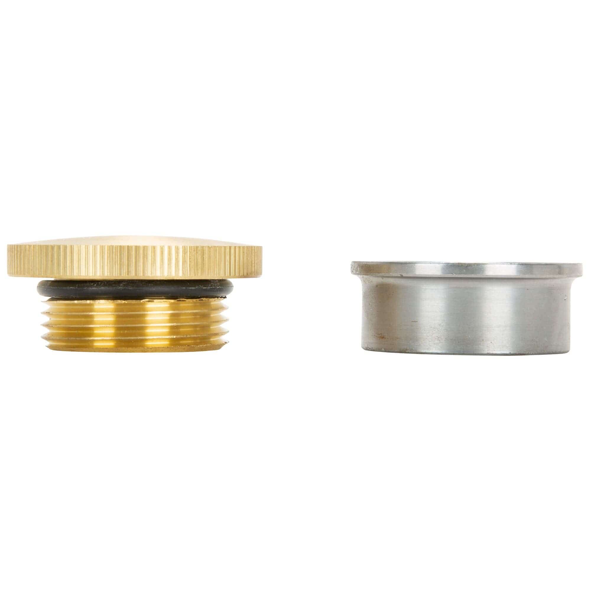 Brass Gas Filler Cap with Weld-In Steel Bung - Vented - Image 4