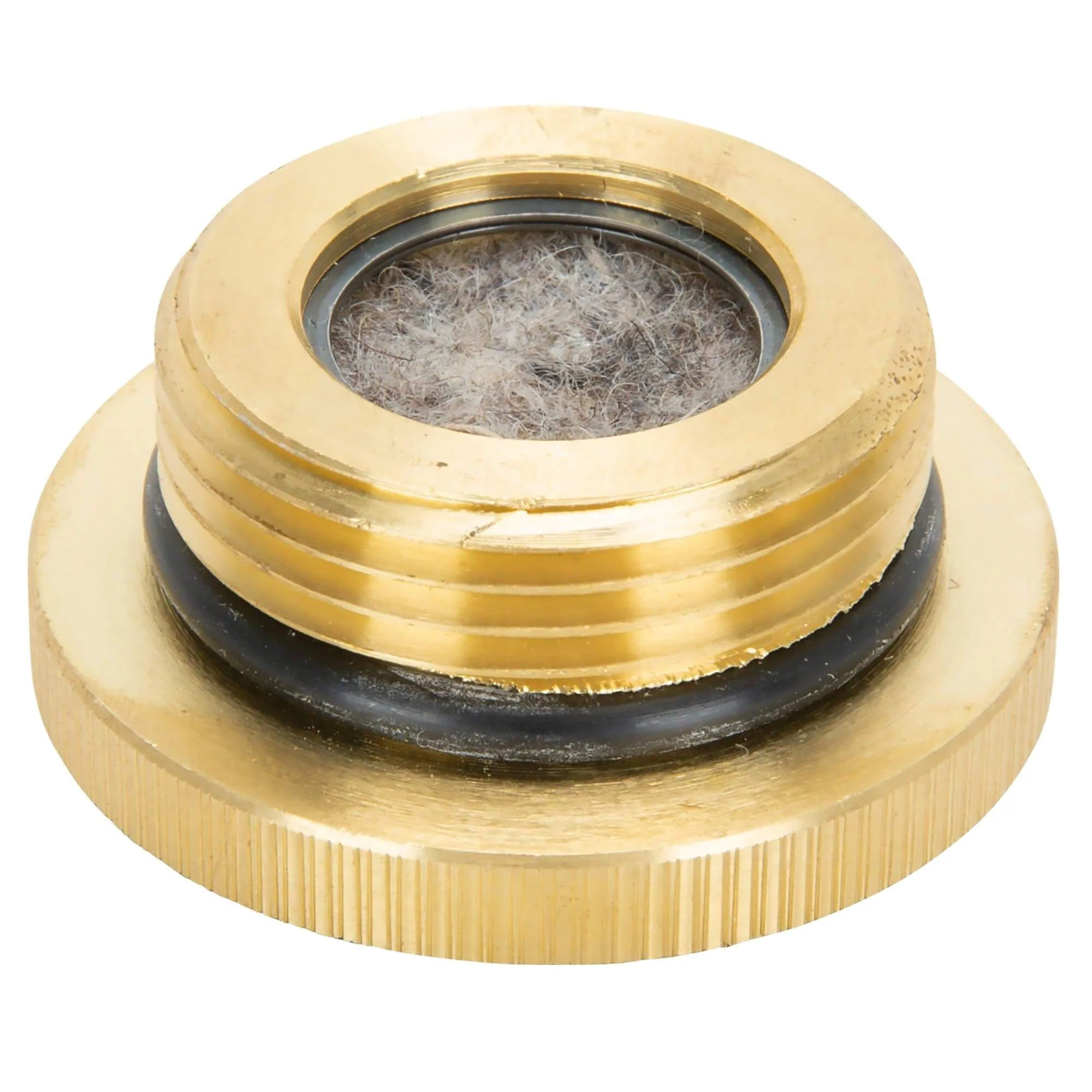 Brass Gas Filler Cap with Weld-In Steel Bung - Vented - Image 5