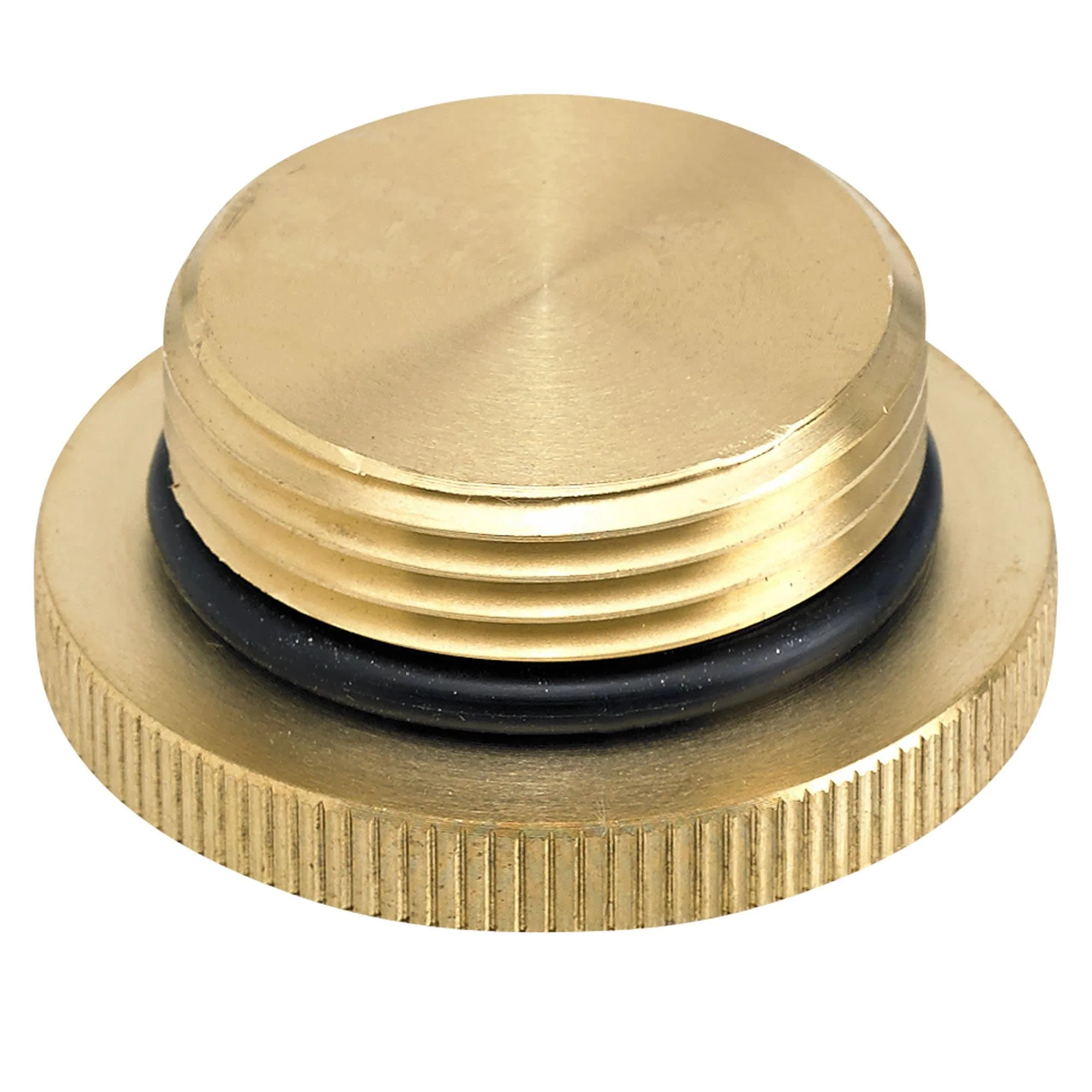 Brass Gas / Oil Filler Cap - Unvented - Image 2