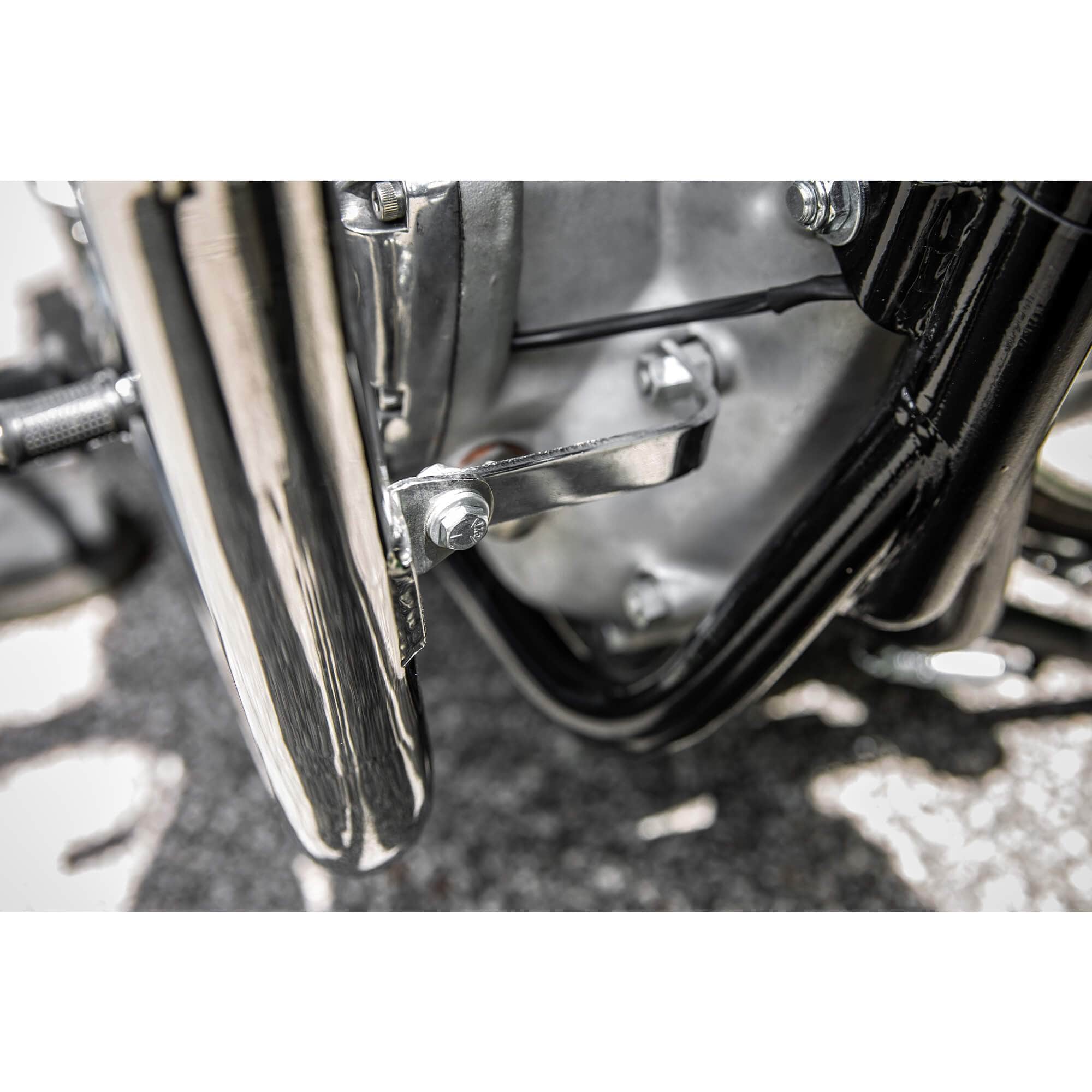 Chrome Exhaust Mounting Brackets Triumph Motorcycles OEM #70-6857 - Image 5