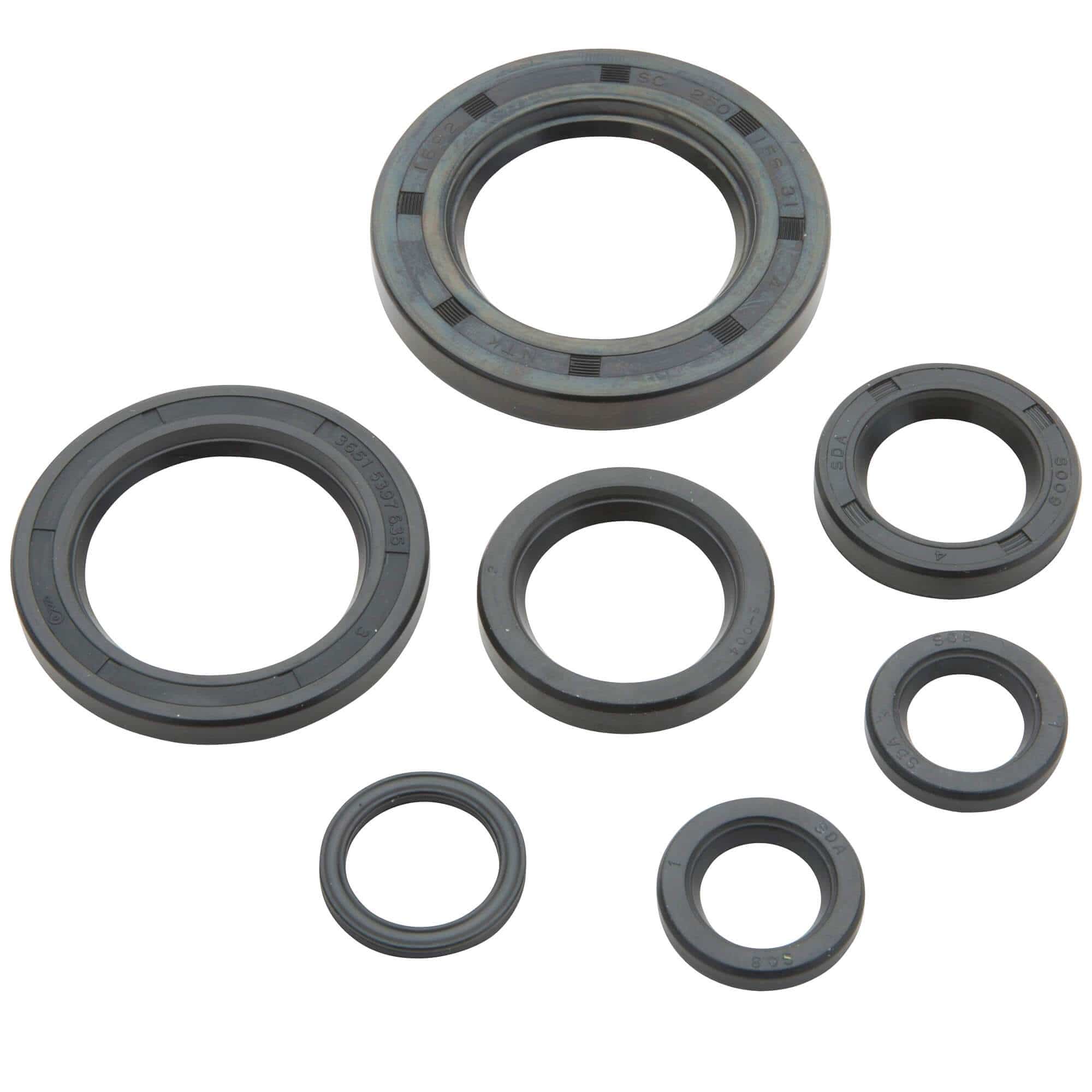 Engine Oil Seal Kit - 7 Piece - 1963 - 1972 Triumph Unit 650
