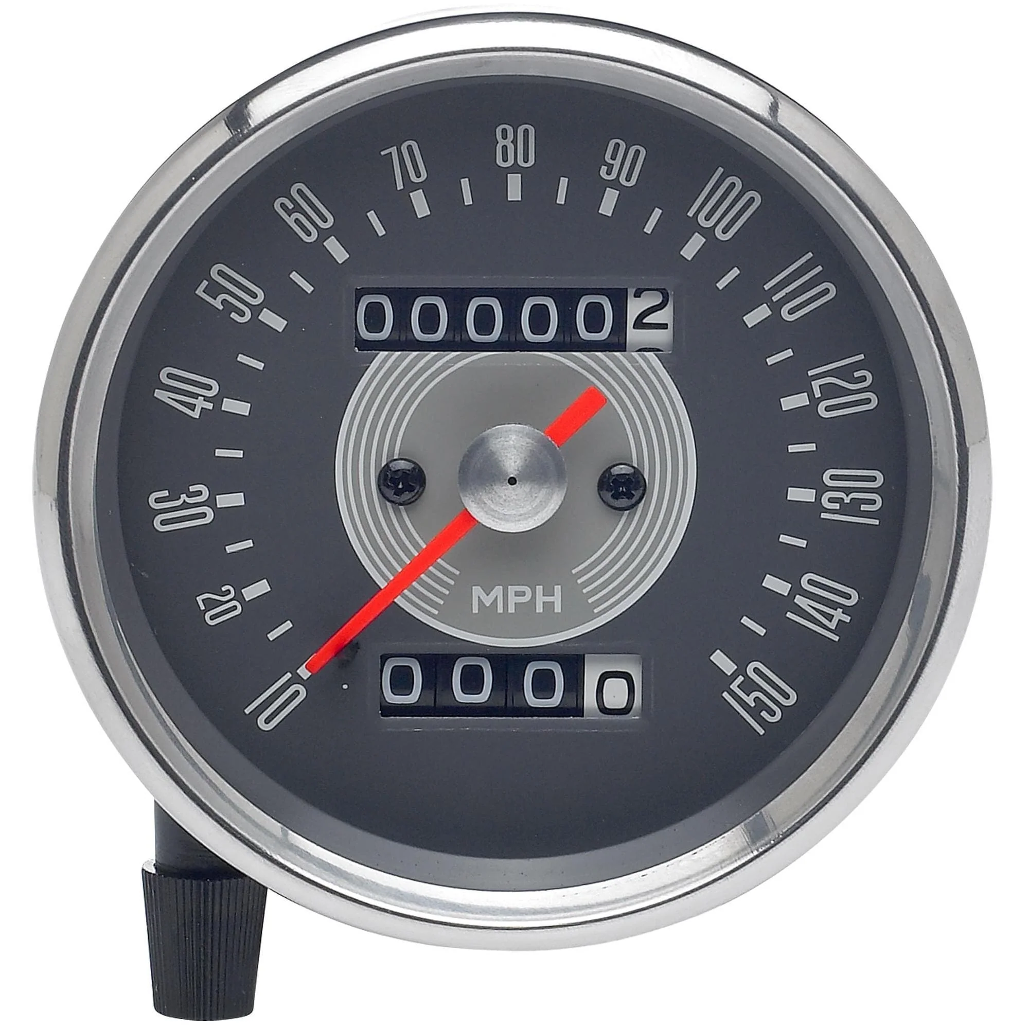 Smiths Speedometer Replica - Grey Face 1:1.25 Ratio - For Triumph Motorcycles - Image 2