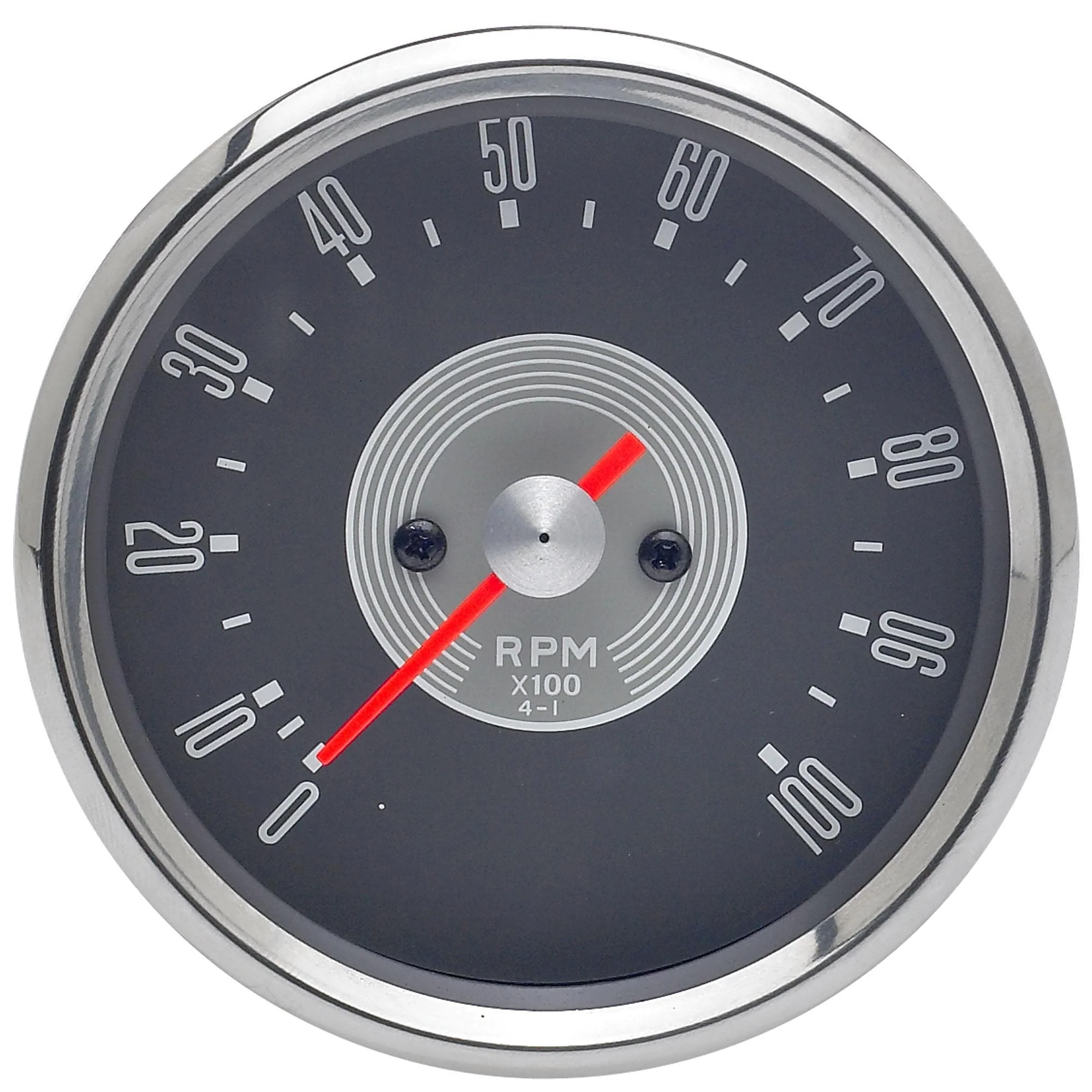 Smiths Tachometer Replica - Grey Face 4:1 Ratio - For Triumph Motorcycles - Image 2