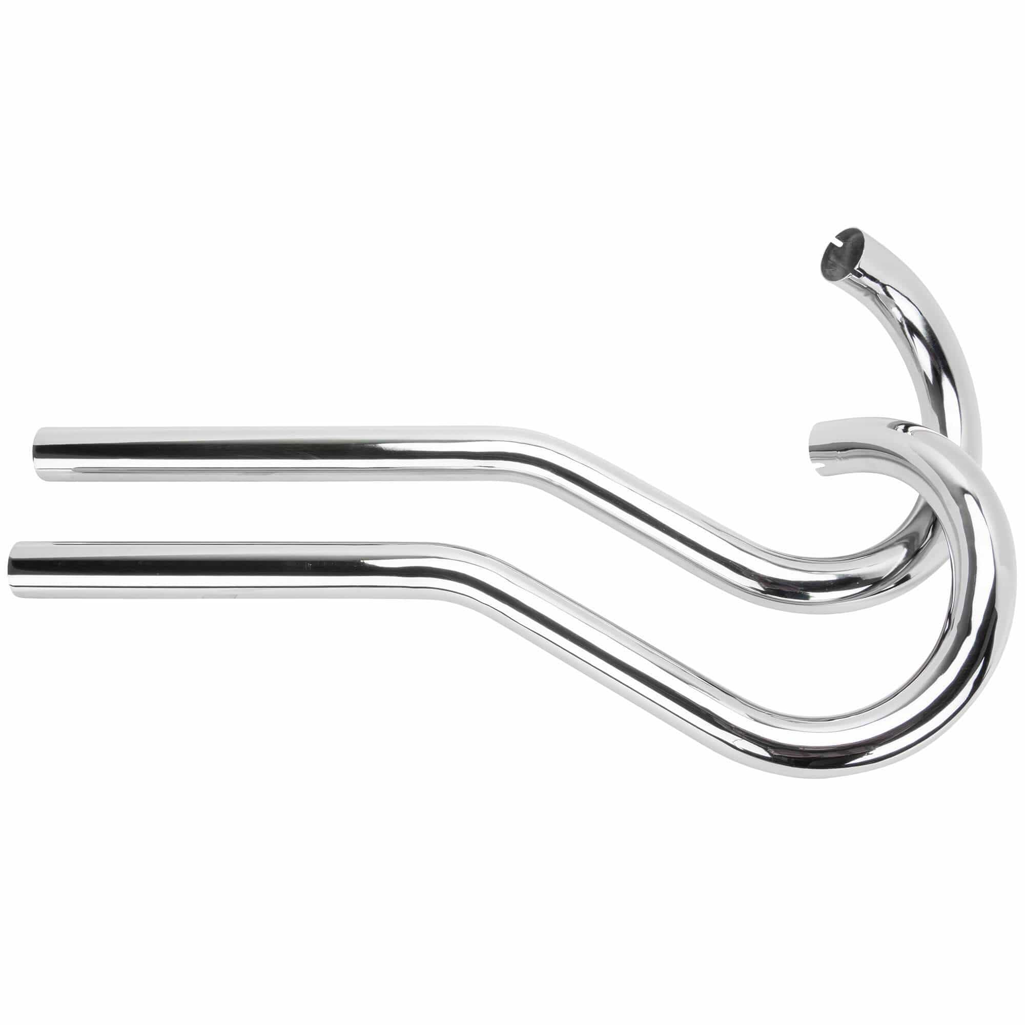 Superior Ram's Horn High Level Exhaust for Triumph Pre-Unit UK Made