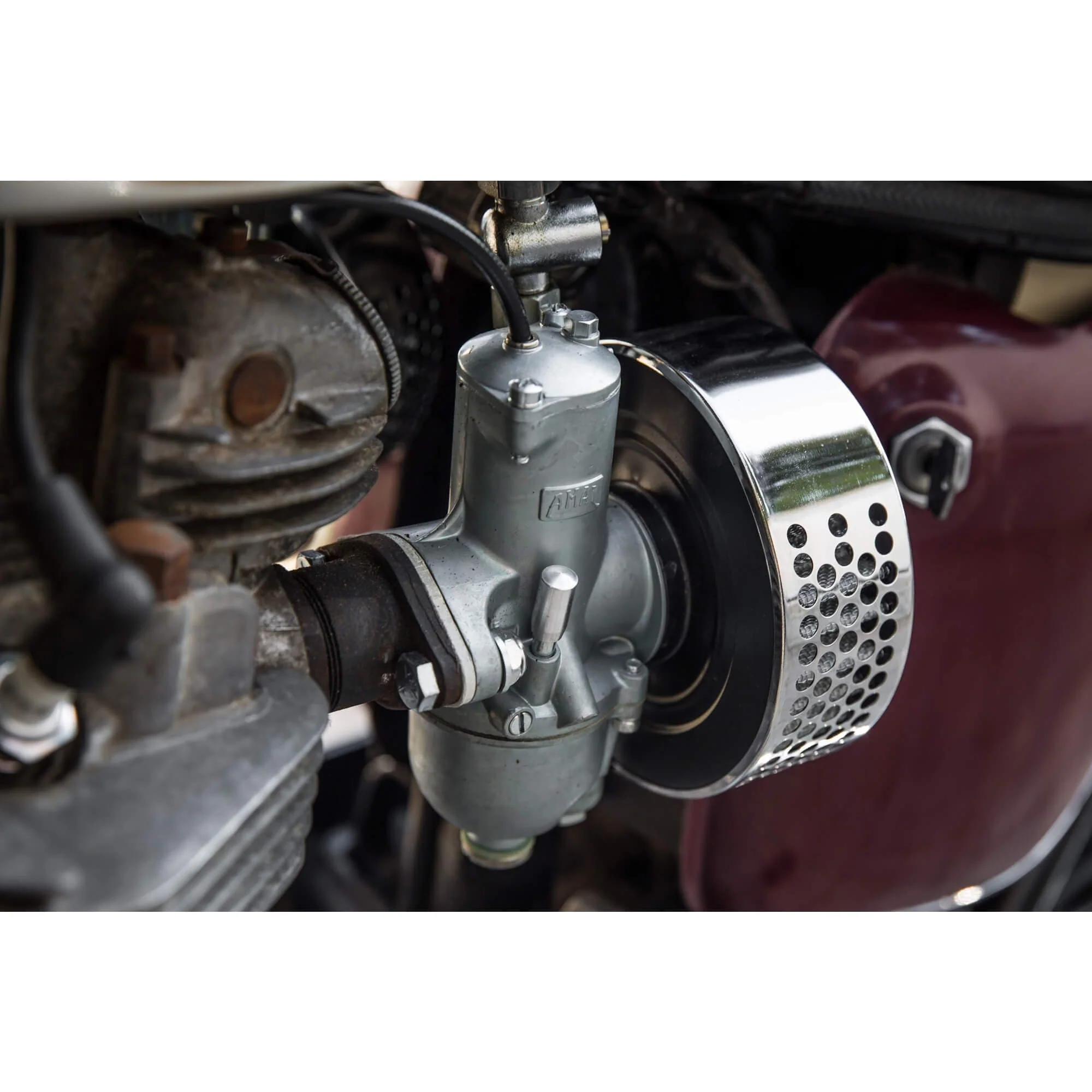 Thread-On Pancake Air Cleaner for Amal 900 Series Carburetors - Image 7