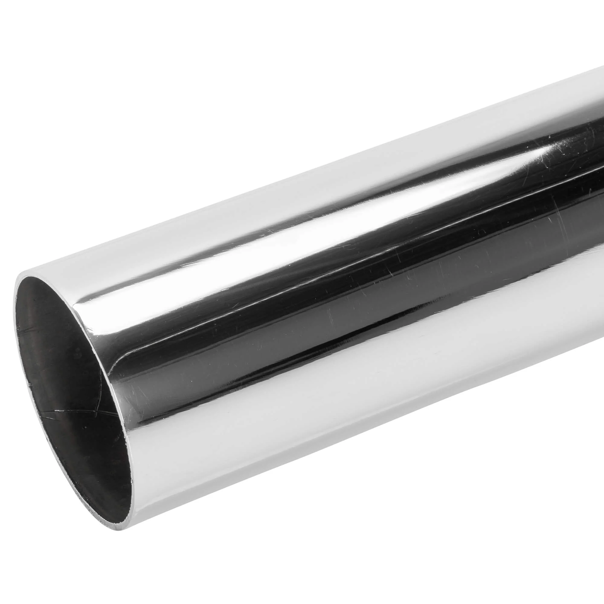 Triumph 1-3/4 inch Upswept Drag Exhaust Pipes - Chrome - Image 5
