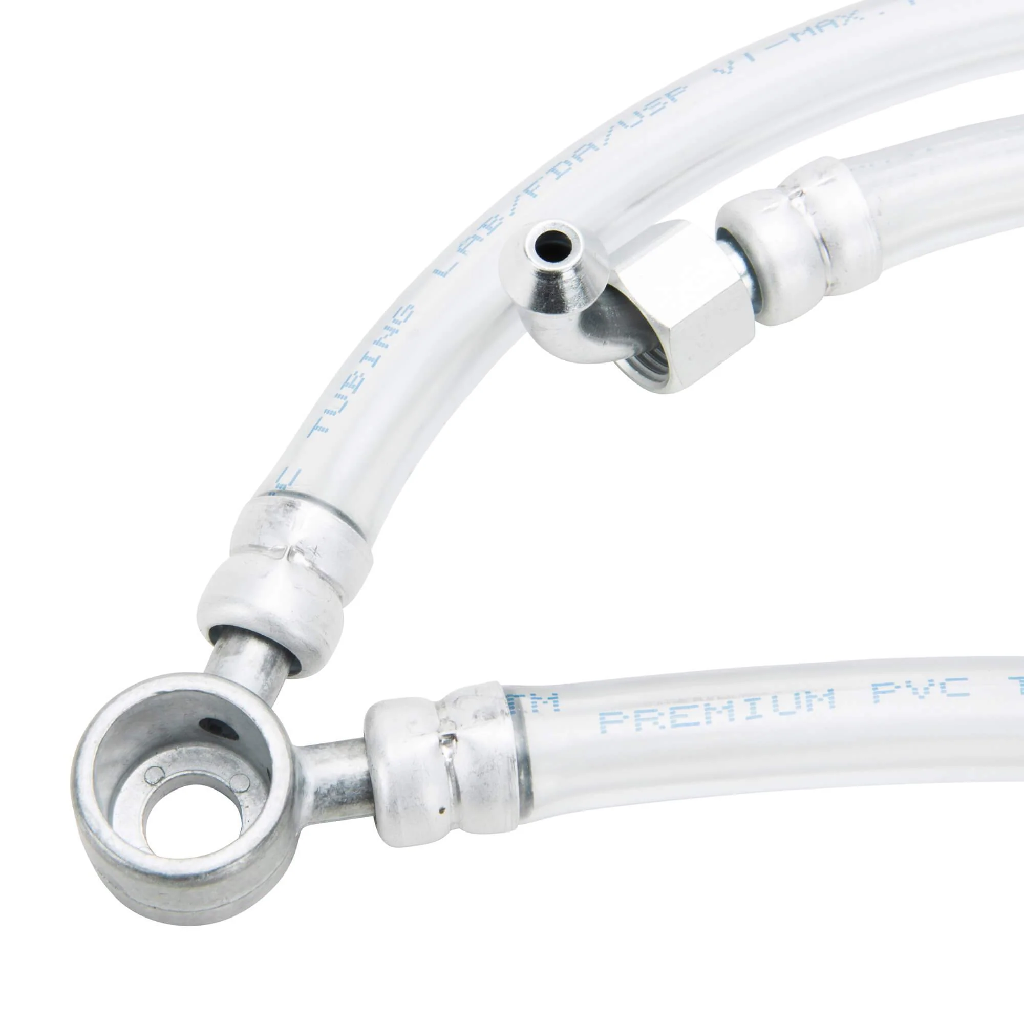 Triumph 71-78 T120 T140 Fuel Line Assembly Stock Style - Image 3