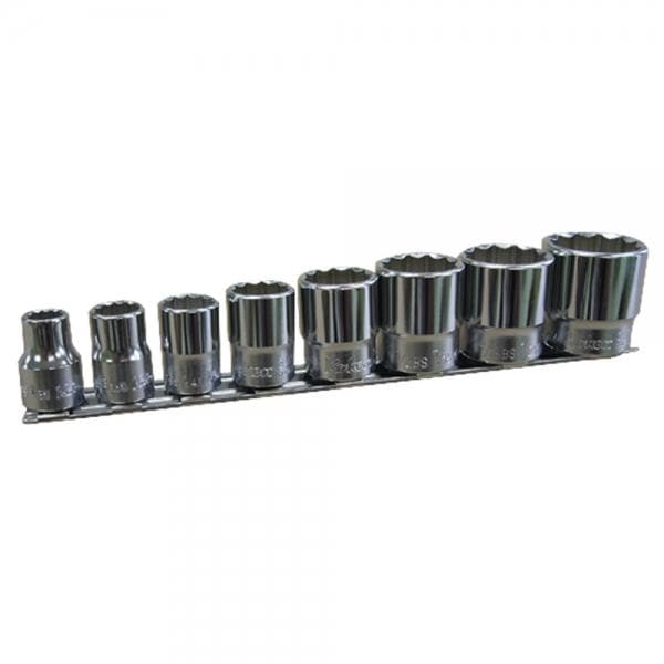 Whitworth 8 piece 12-pt Socket set by Koken 3/8 inch drive