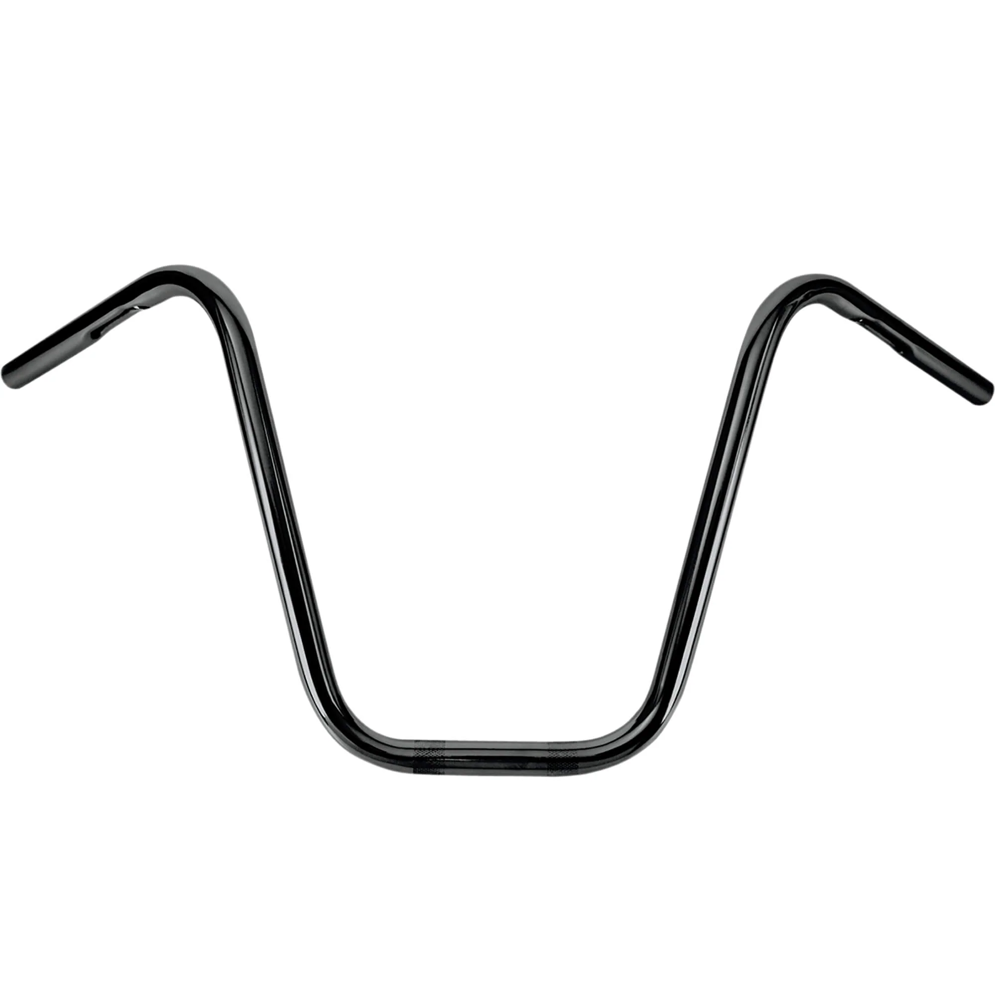Narrow Bottom Ape Hanger Handlebars - 1 inch - 14 inch Rise - Black