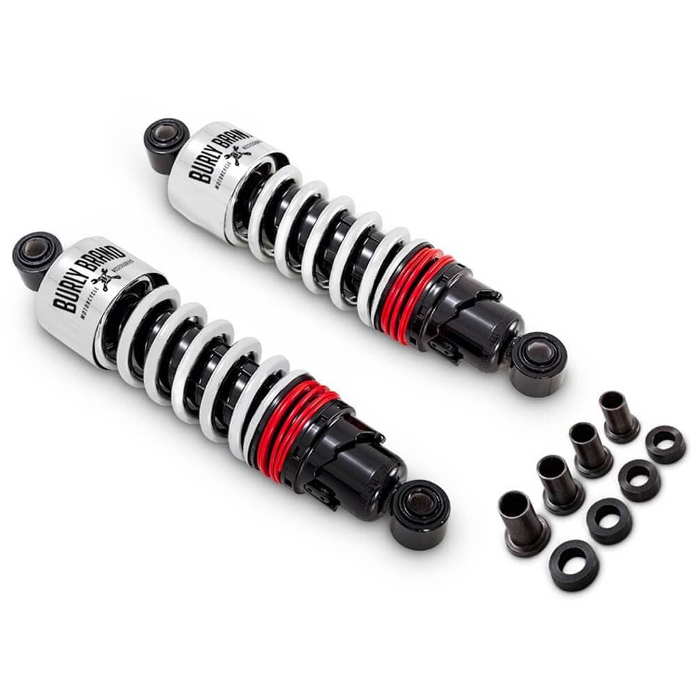 Slammer Plus Shocks - 2004 - 2020 Harley-Davidson Sportster XL - Chrome - Image 2