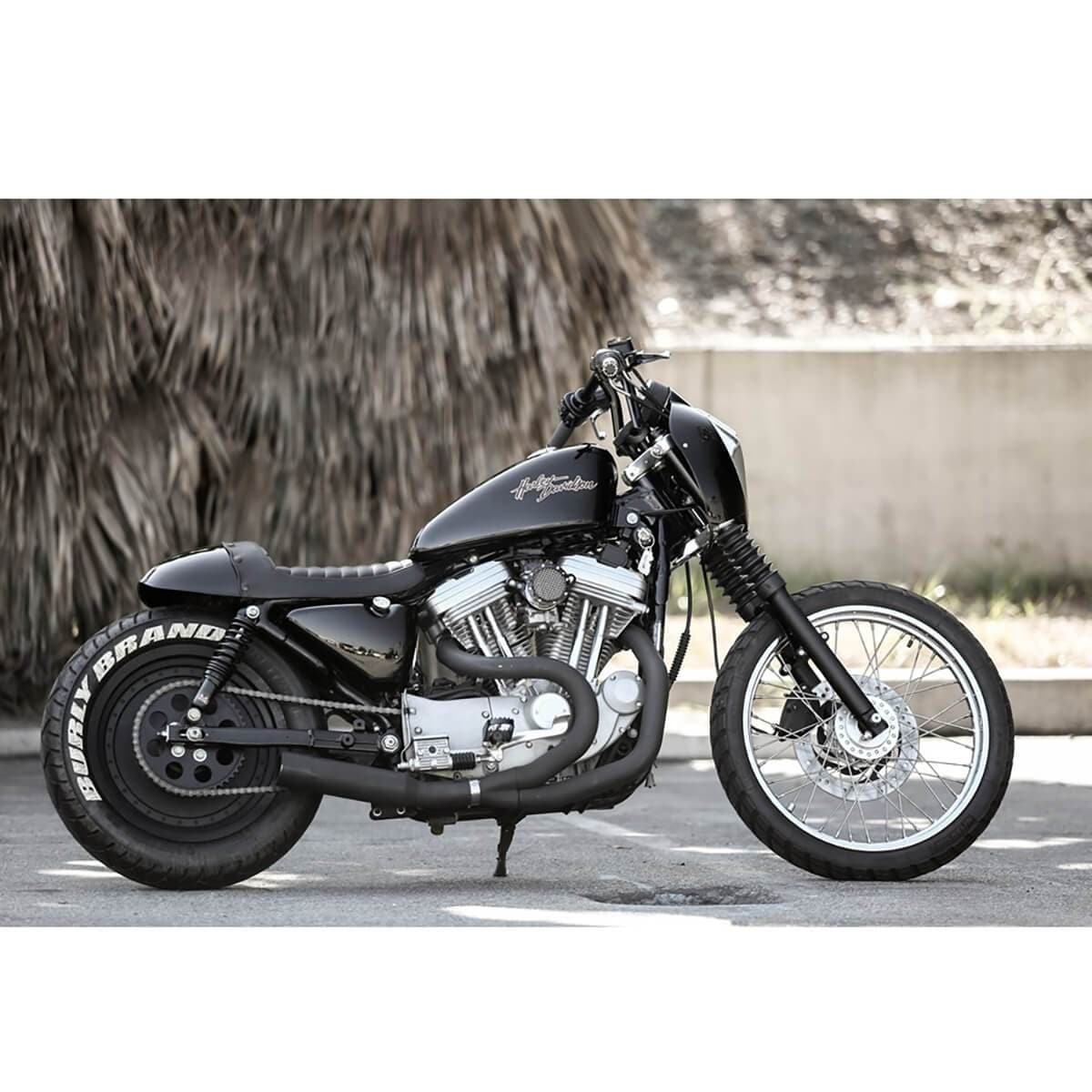 Slammer Suspension Kit - 2004 - 2020 Harley-Davidson Sportster XL - Chrome - Image 3