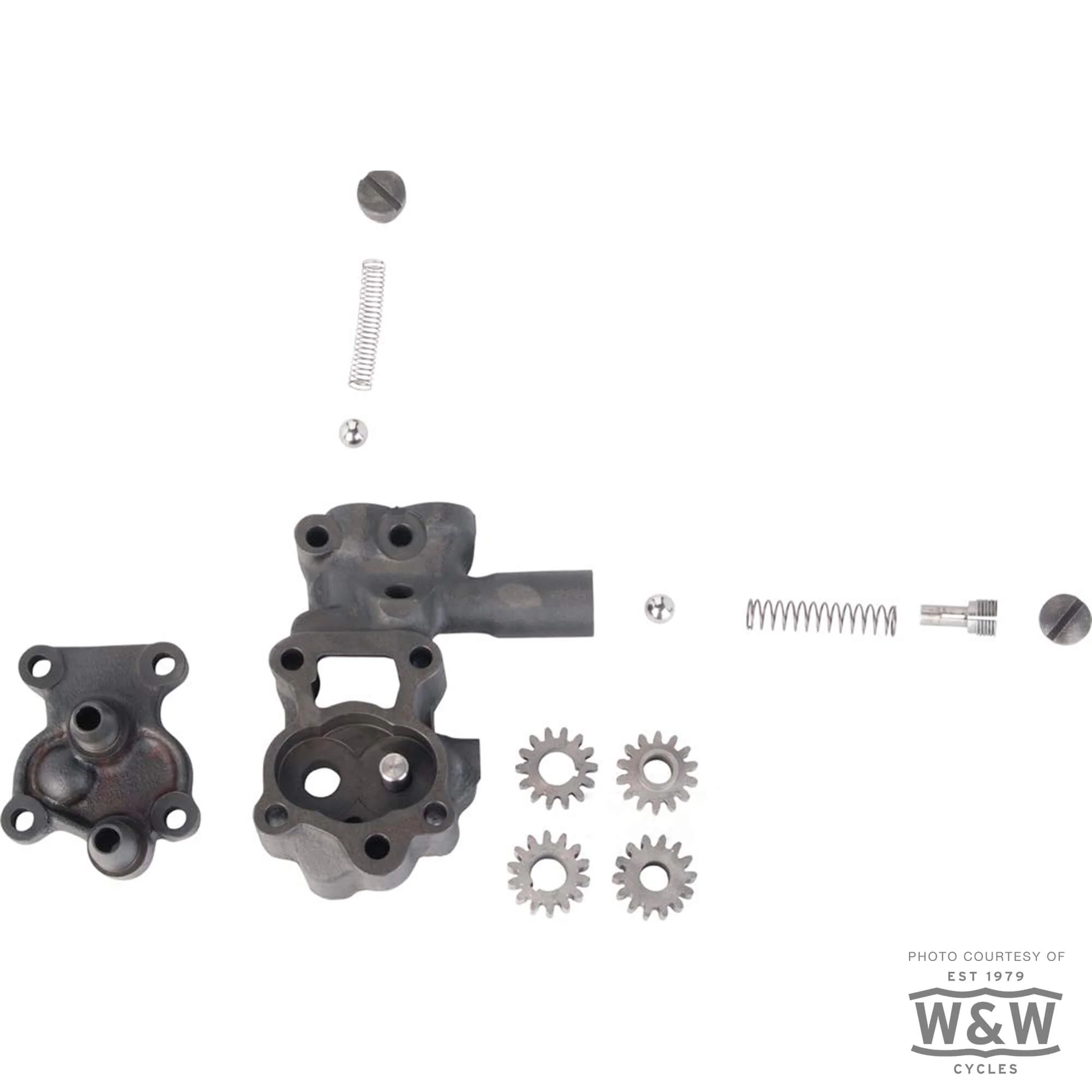 Oil Pump 1936-52 Harley-Davidson Knucklehead Panhead - Replaces OEM #26201-41 26201-48 - Image 4