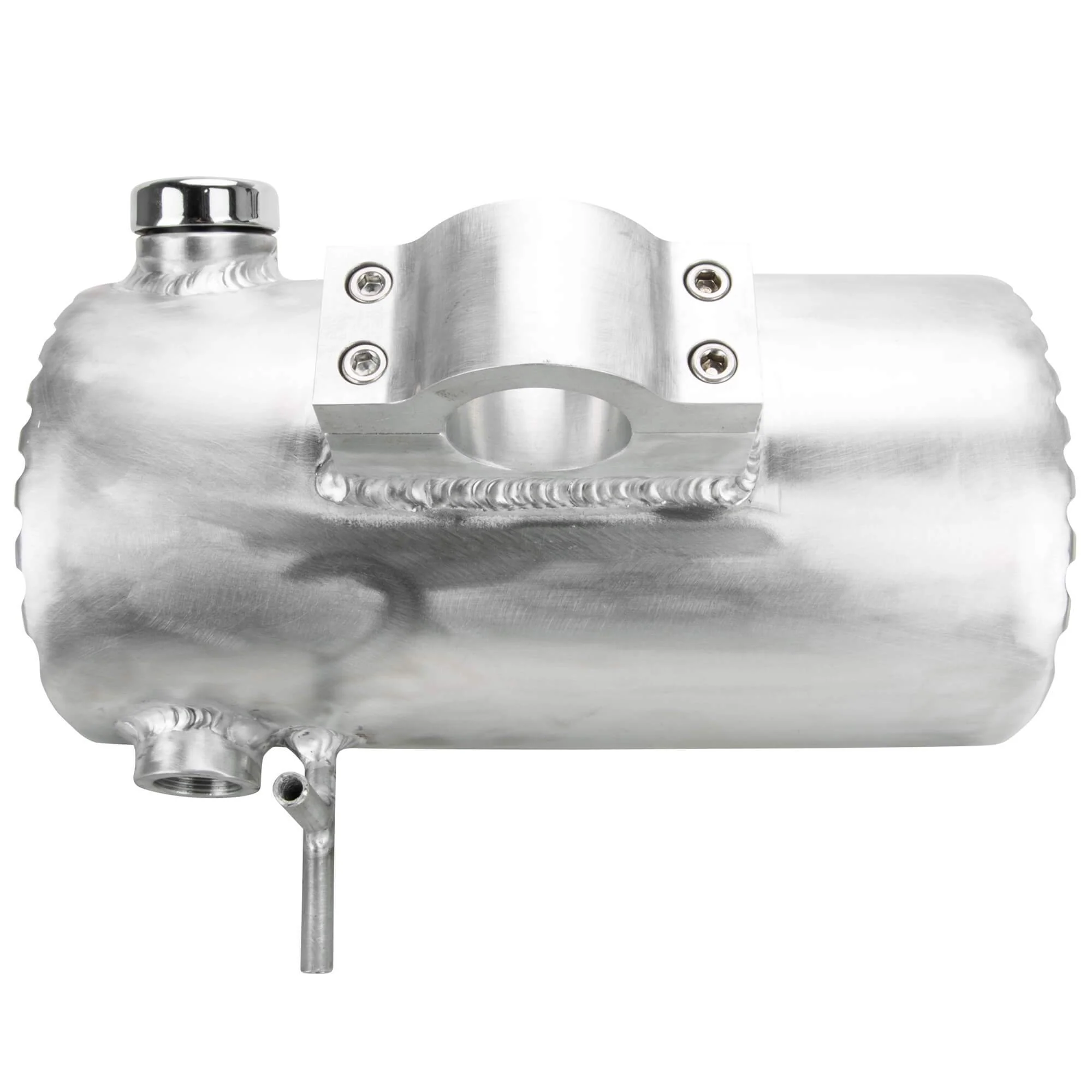 Clamp On Aluminum Oil Tank - 1954 - 1970 Triumph 650 - Finned Ends - Image 8