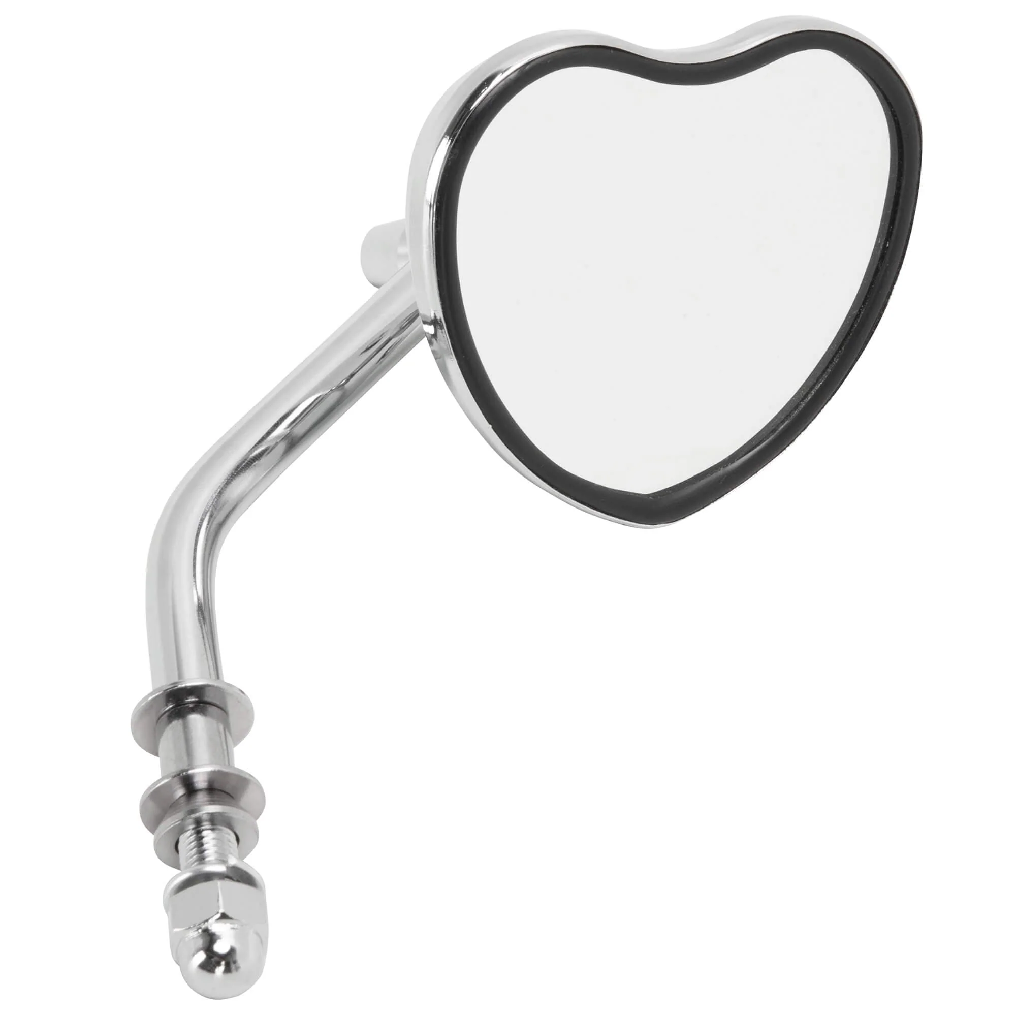 Heartthrob Motorcycle Mirror - Perch Mount - Chrome