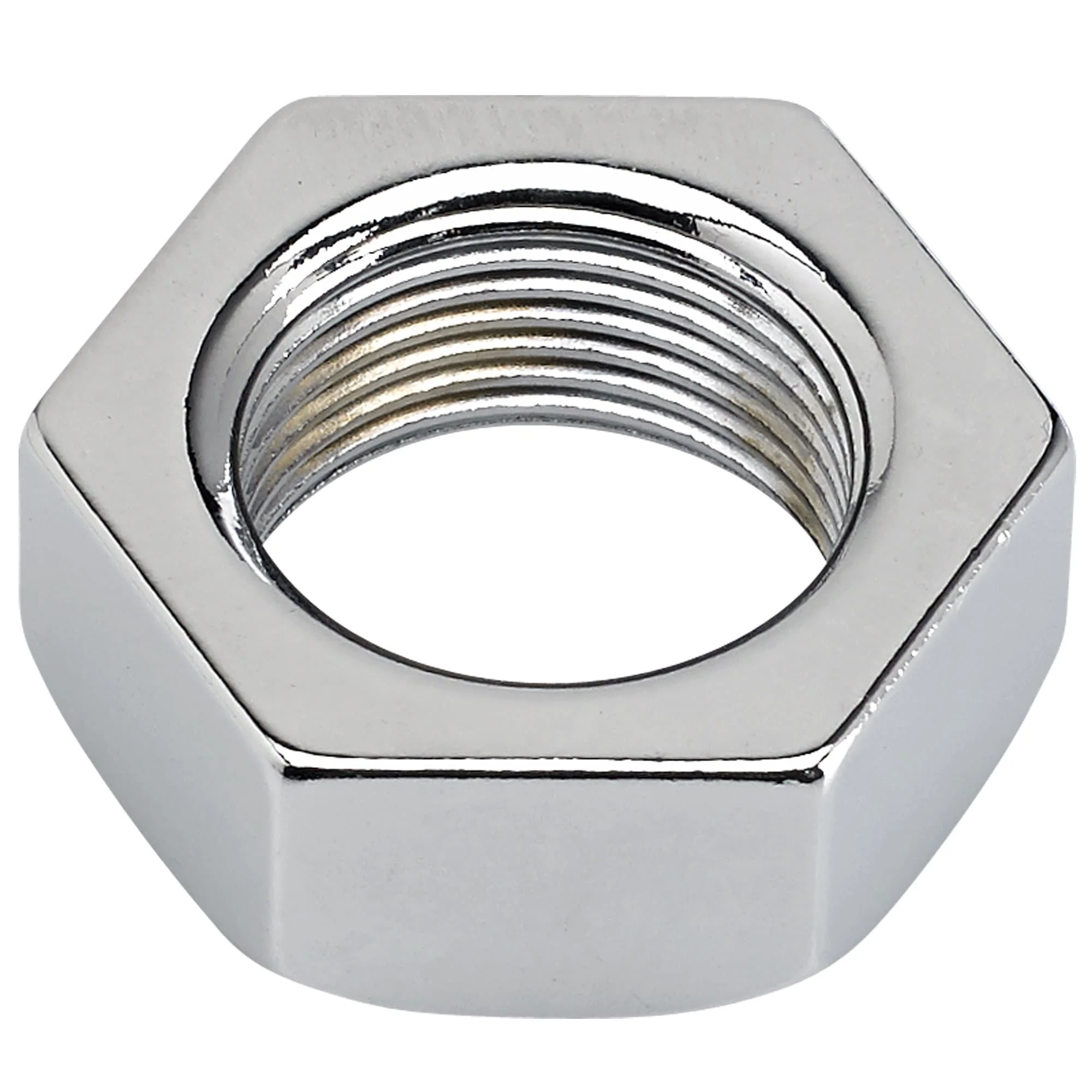 Chrome Rear Axle Spindle Nut - Thick - 500 650 Triumph #82-1747 - Image 2