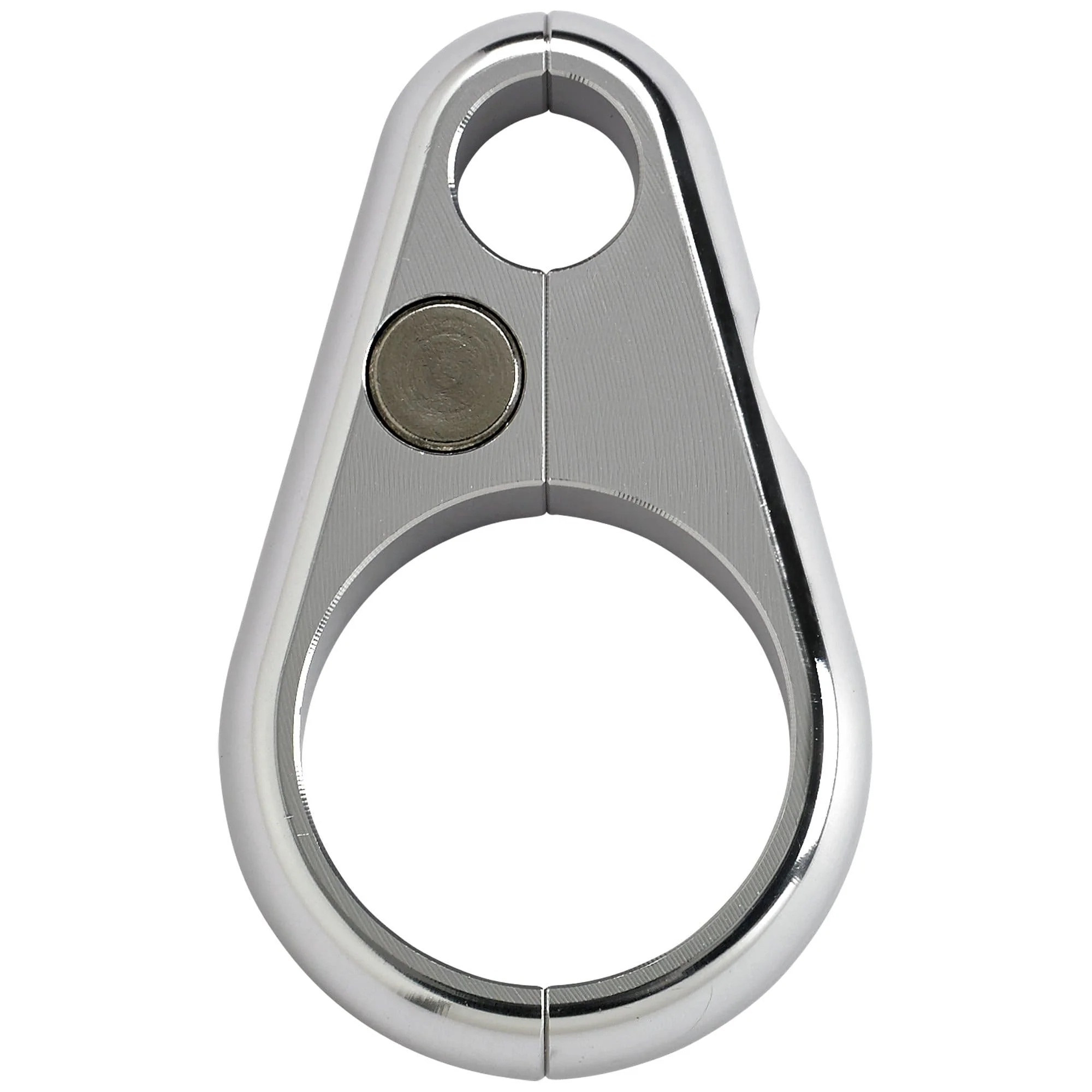 Clutch / Brake Cable Clamp - Aluminum - for 1 inch Frame Tubing - Image 2