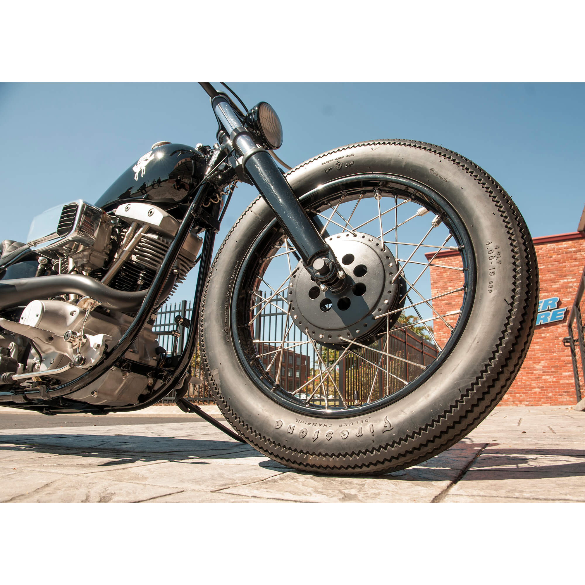 Firestone Deluxe Champion Motorcycle Tire 4.00-19 - Image 9