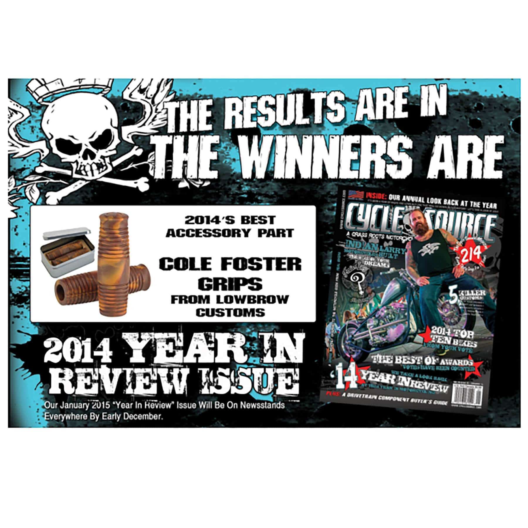 Cole Foster Grips Black 7/8 inch - Image 3