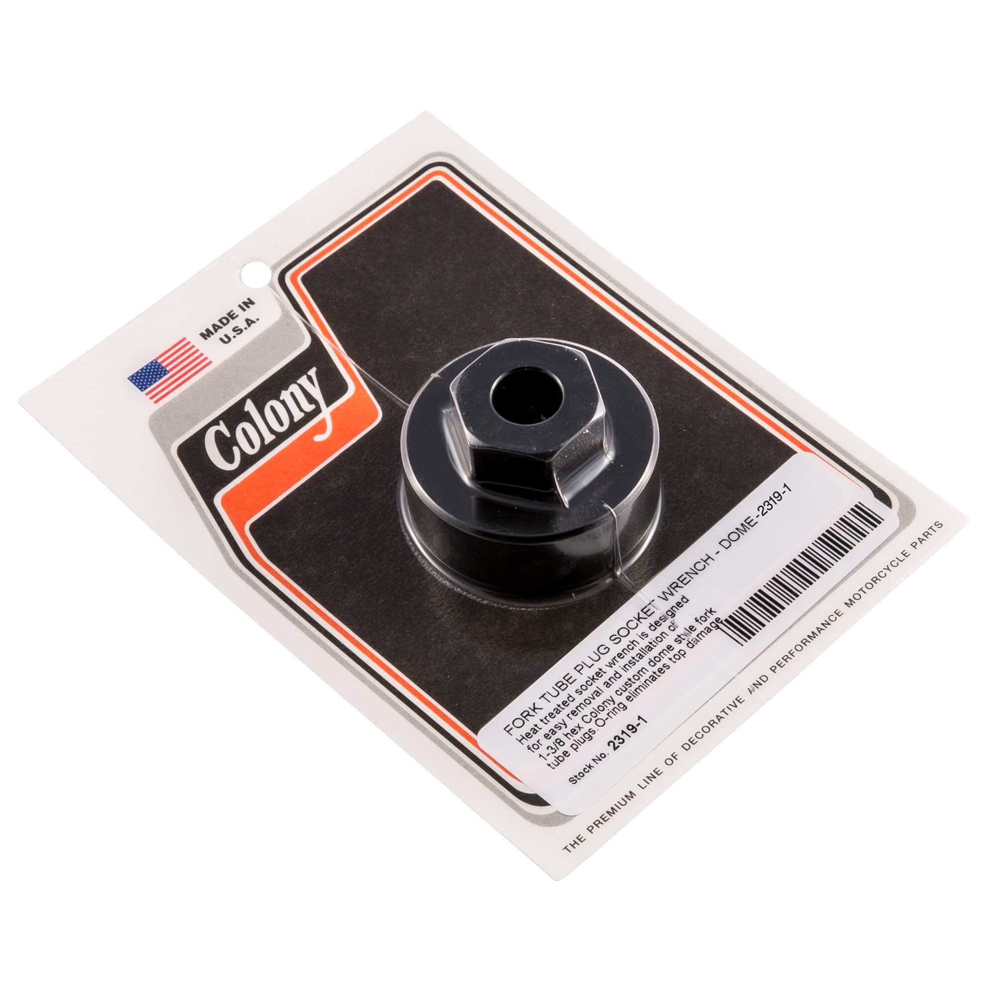 #2319-1 Fork Tube Plug Socket Wrench for Colony Domed Plugs
