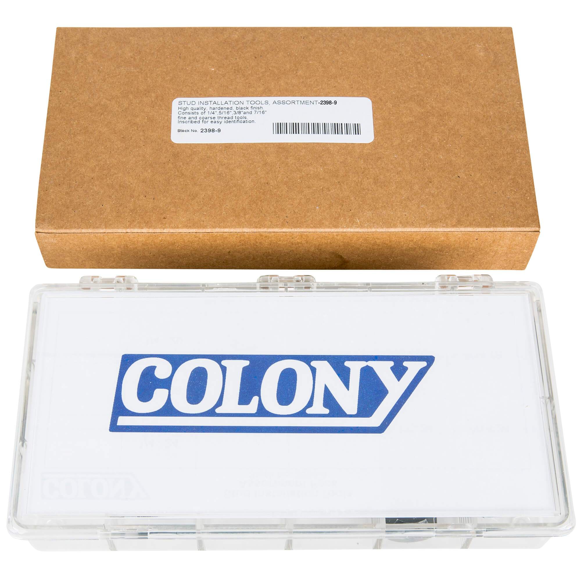 #2398-9 Threaded Stud Installation Tool Kit 1/4, 3/8, 7/16 Coarse and Fine Thread - Image 3