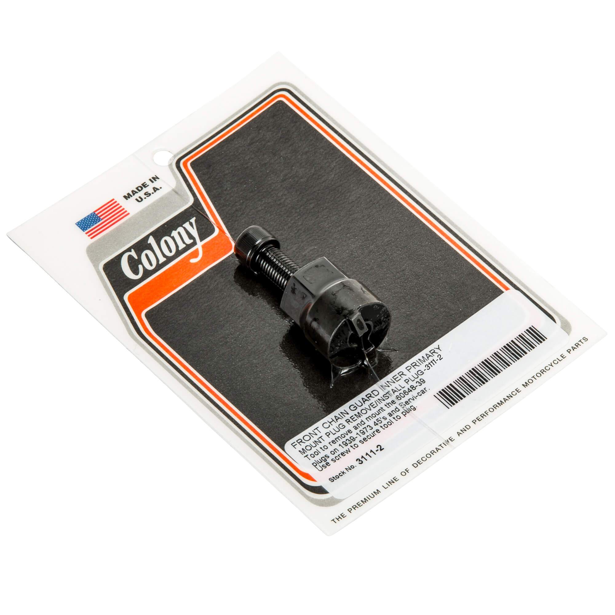 #3111-2 Chain Guard Inner Primary Mount Plug Tool 1939-1973 Harley-Davidson 45s & Servi-car
