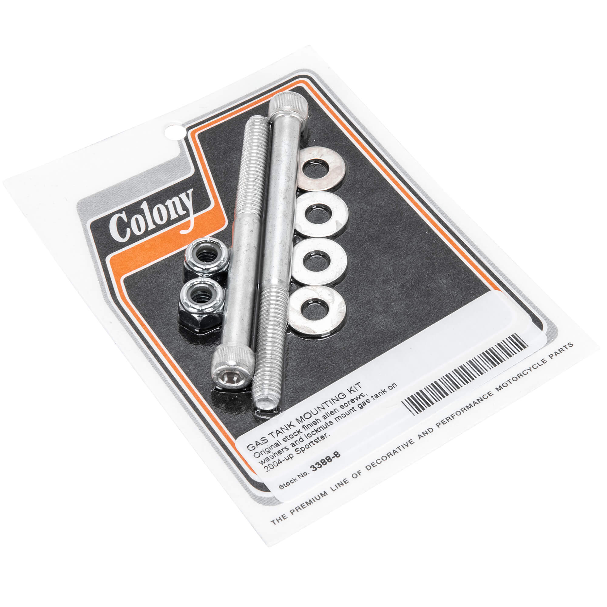#3388-8 Gas Tank Mounting Kit 2004-Up Harley-Davidson Sportster XL