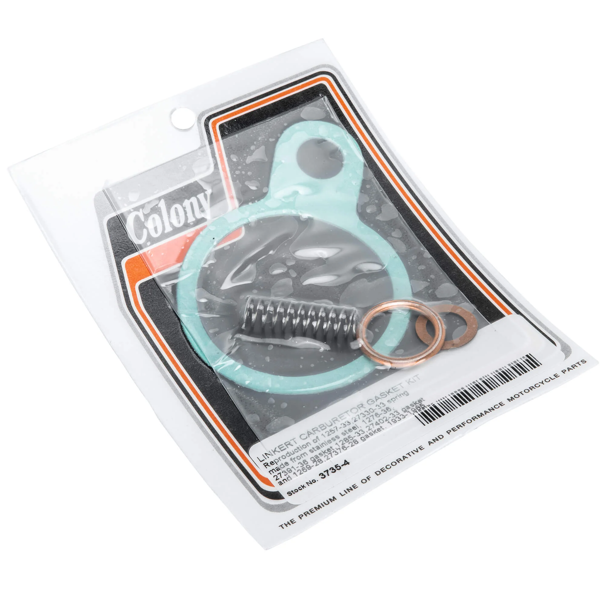 #3735-4 Linkert Carburetor Gasket Kit 1933-65 Harley-Davidson