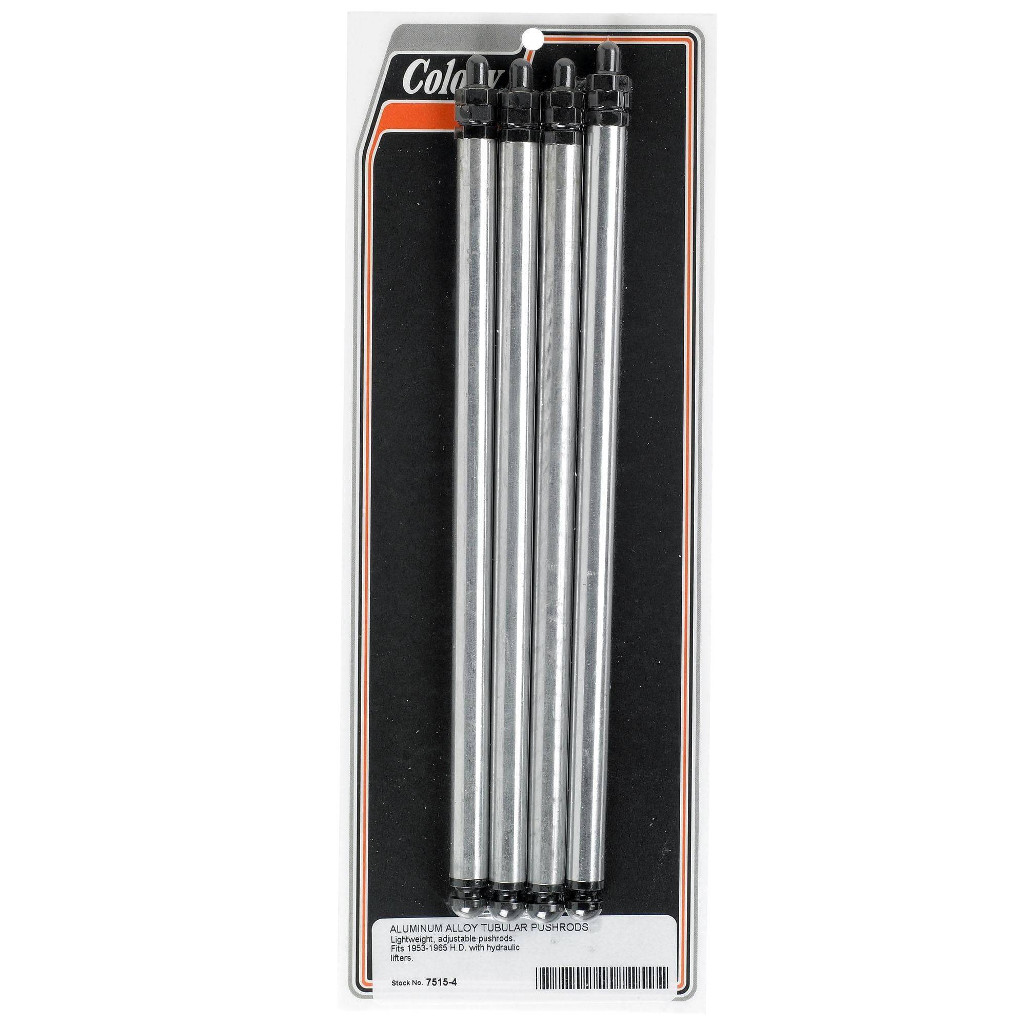 #7515-4 Aluminum Pushrods for Hydraulic Lifters - 1953-1965 Harley-Davidson Harley-Davidson Panhead