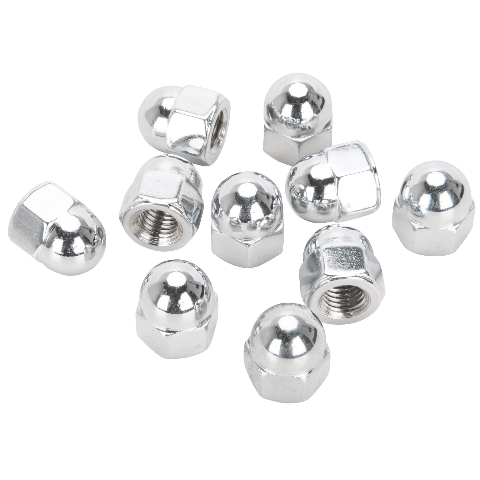 #AN-104 5/16-24 Chrome Plated Acorn Nut - 10 Pack