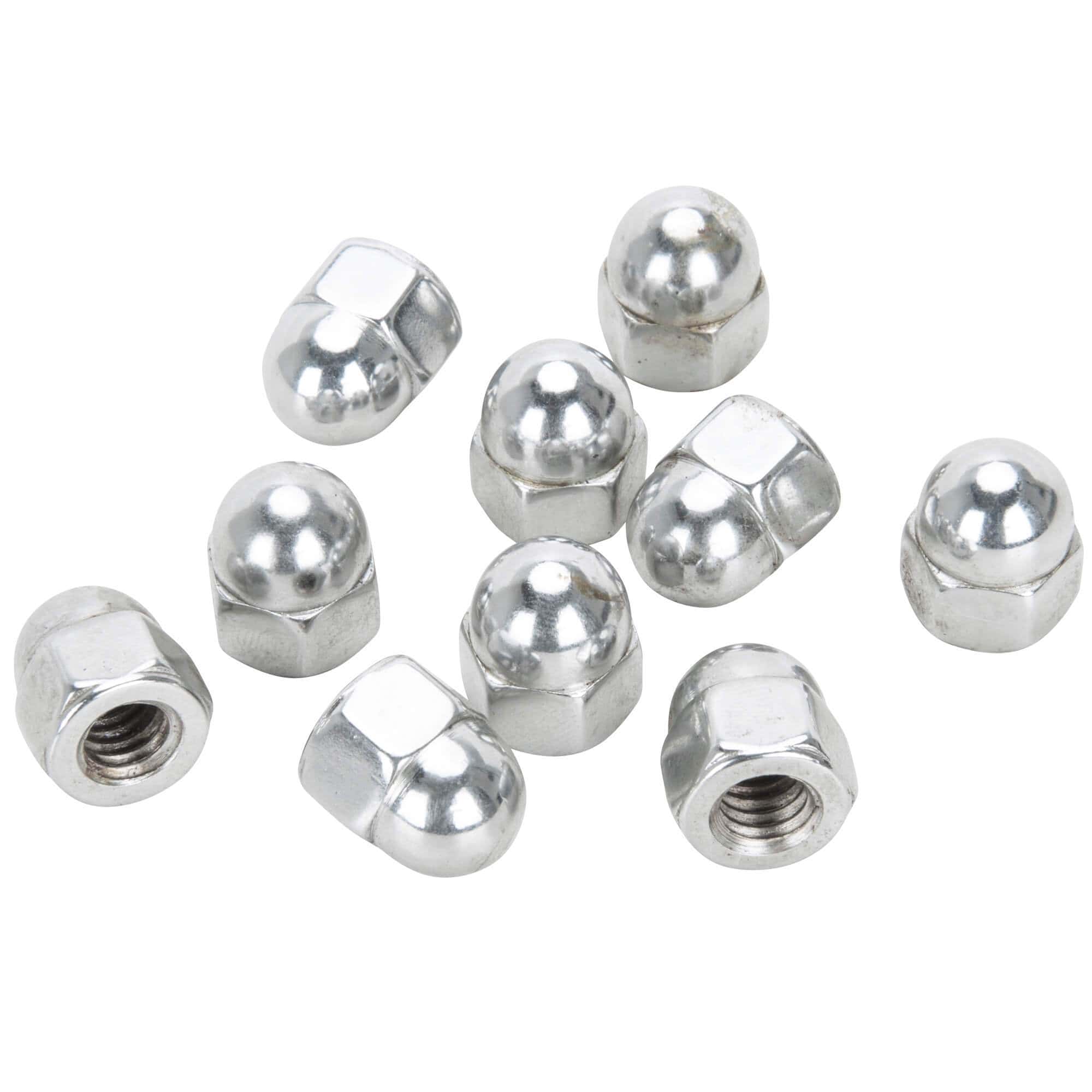 #AN-114 5/16-18 Chrome Plated Acorn Nut - 10 Pack