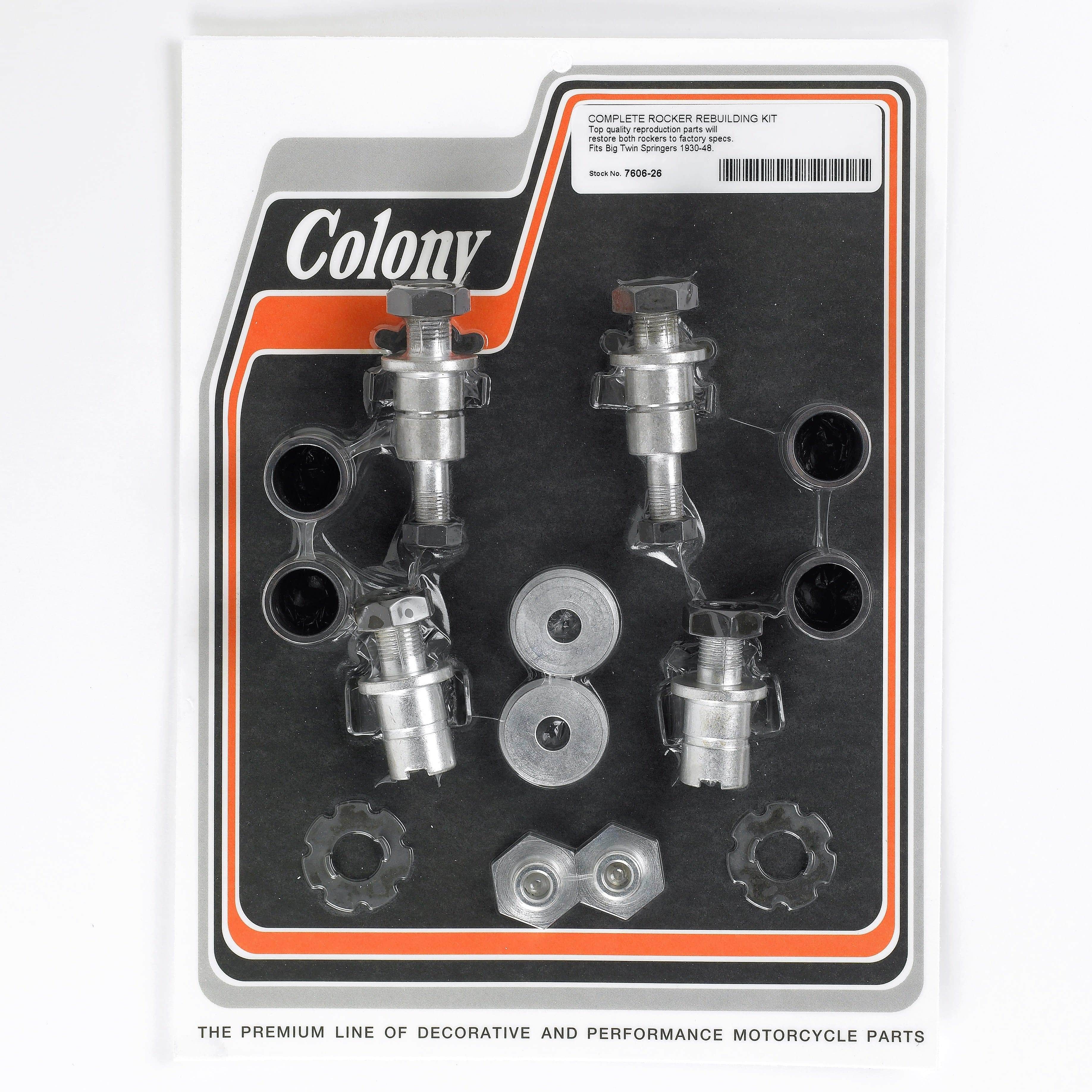 #7606-26 Complete Springer Rocker Rebuild Kit - 1930-1948 Harley-Davidson Big Twin Springers