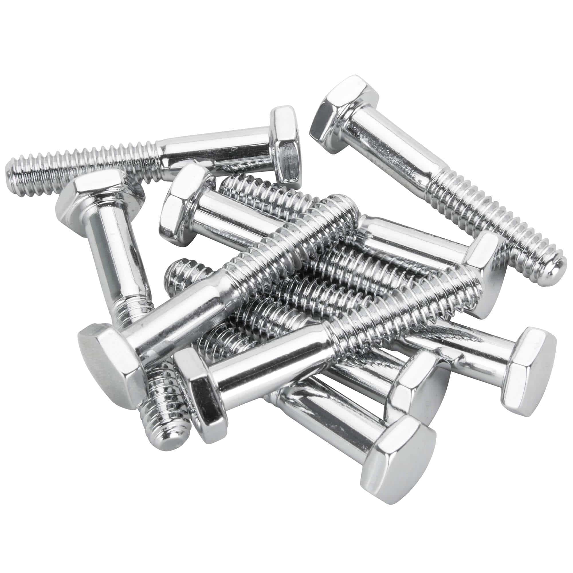 #HHC-605 1/4-20 x 1-1/2 length Chrome Hex Head Bolt - 10 Pack
