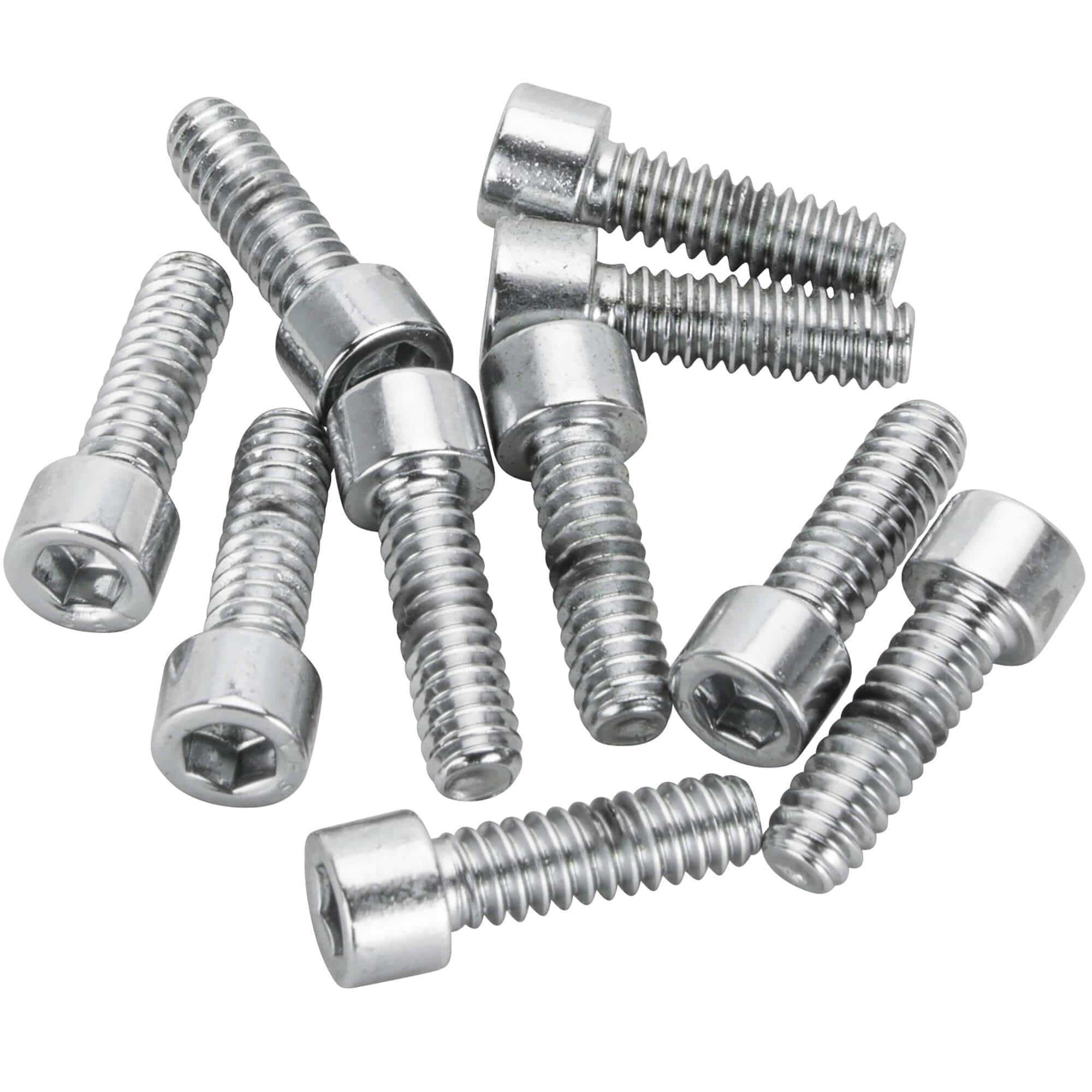#PSHC-251 10-24 x 5/8 length Polished Chrome Socket Head Allen Bolt - 10 Pack