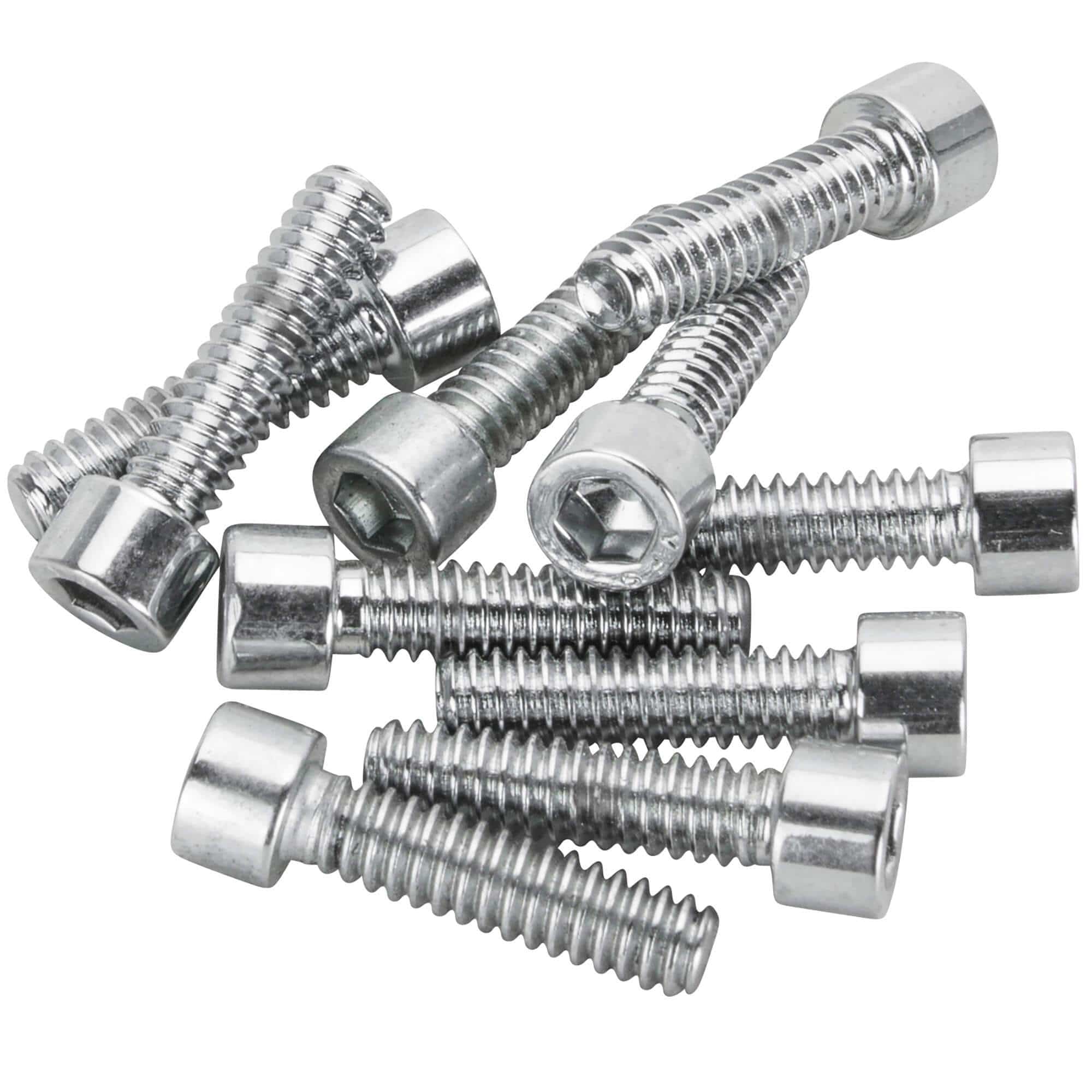 #PSHC-252 10-24 x 3/4 length Polished Chrome Socket Head Allen Bolt - 10 Pack