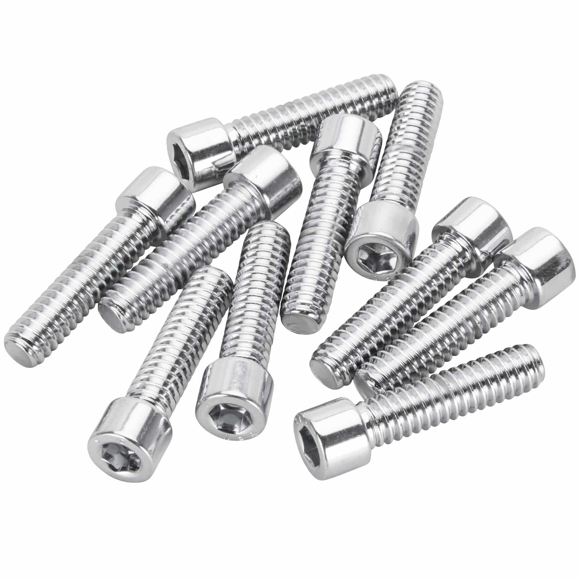 #PSHC-260 1/4-20 x 1 length Polished Chrome Socket Head Allen Bolt - 10 Pack