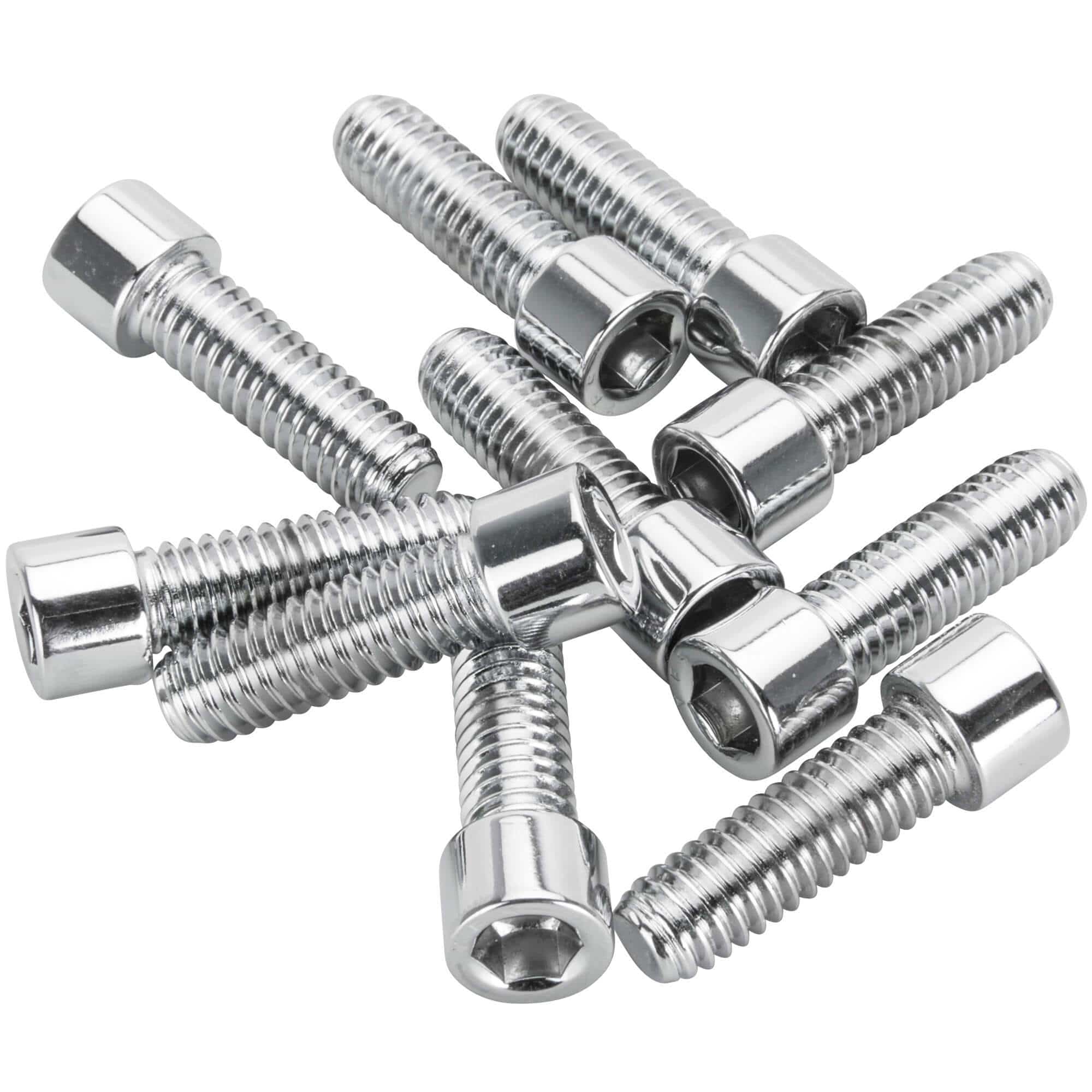 #PSHC-274 5/16-18 x 1 length Polished Chrome Socket Head Allen Bolt - 10 Pack