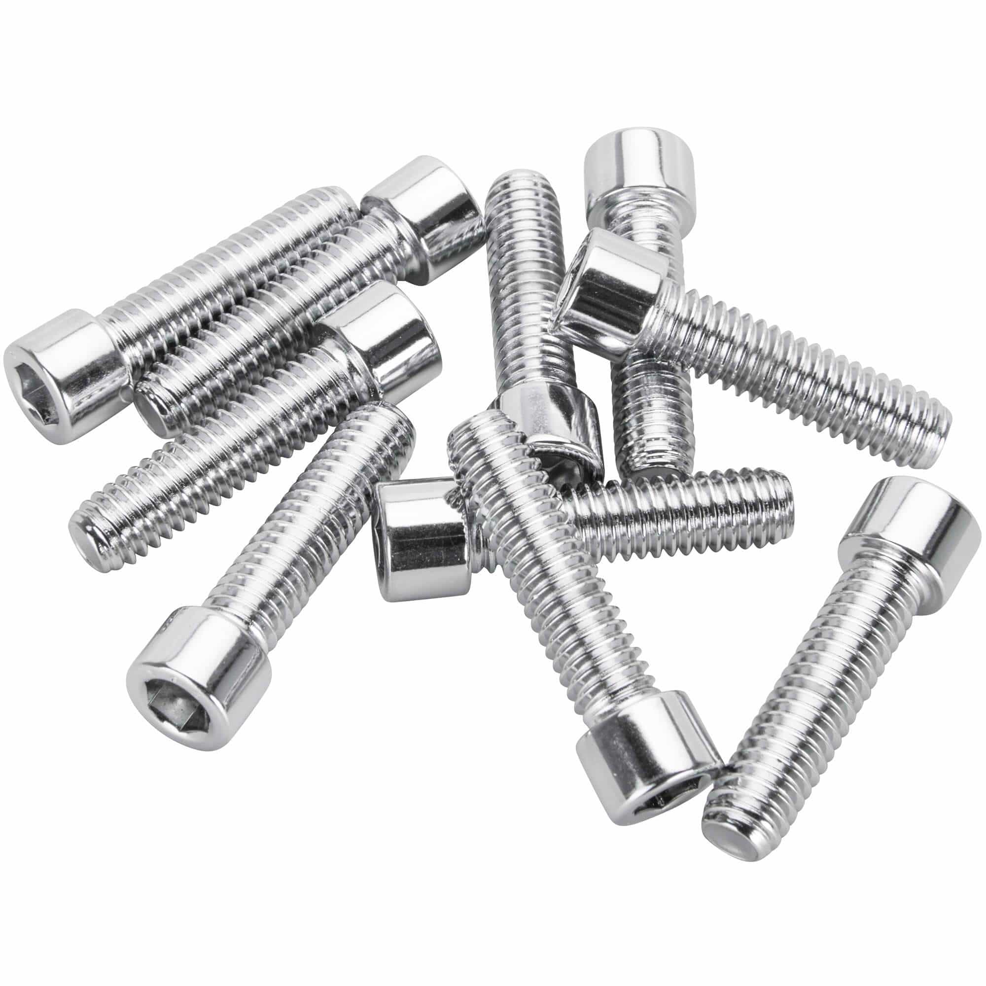 #PSHC-275 5/16-18 x 1-1/4 length Polished Chrome Socket Head Allen Bolt - 10 Pack