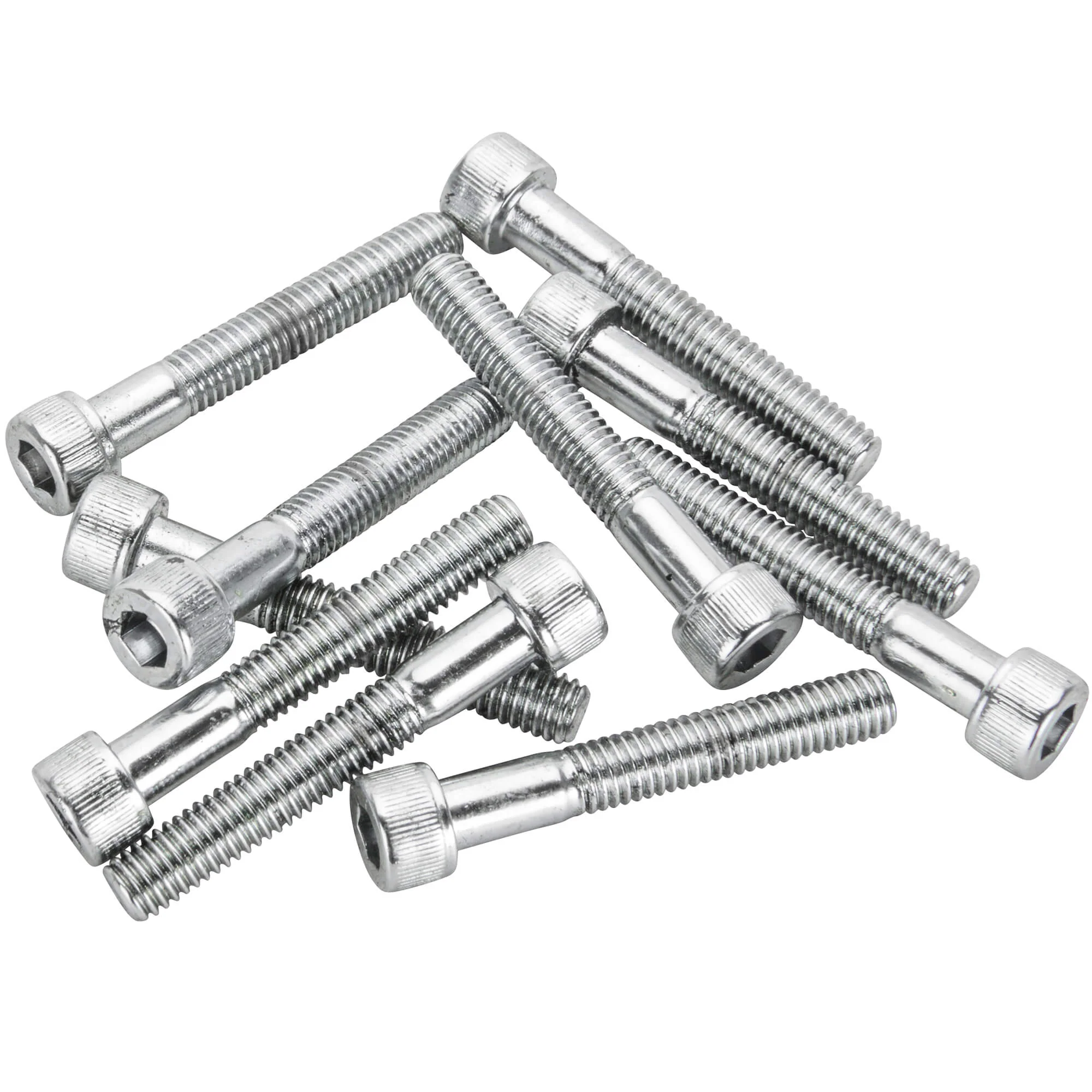 #SHC-9009 10-32 x 1-1/4 length Socket Head Allen Bolt - 10 pack - Chrome Plated
