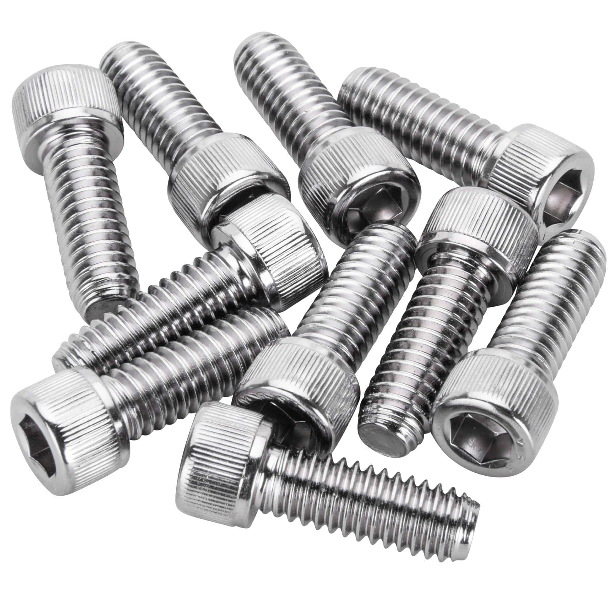 #SHC-968 5/16-18 x 7/8 length Chrome Socket Head Allen Bolt - 10 Pack